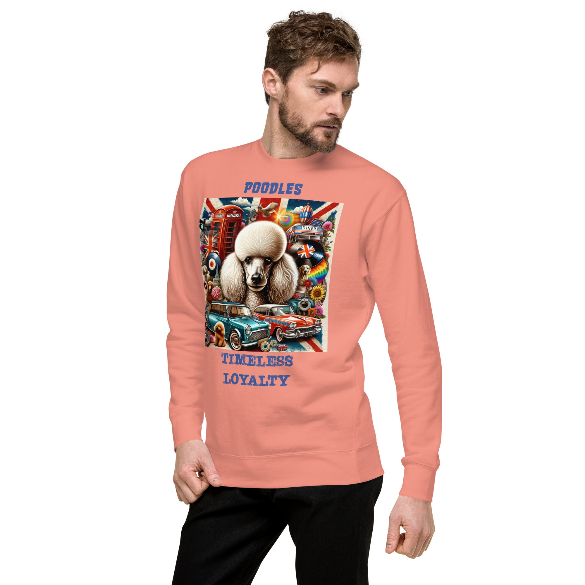 Poodle Unisex Premium Sweatshirt