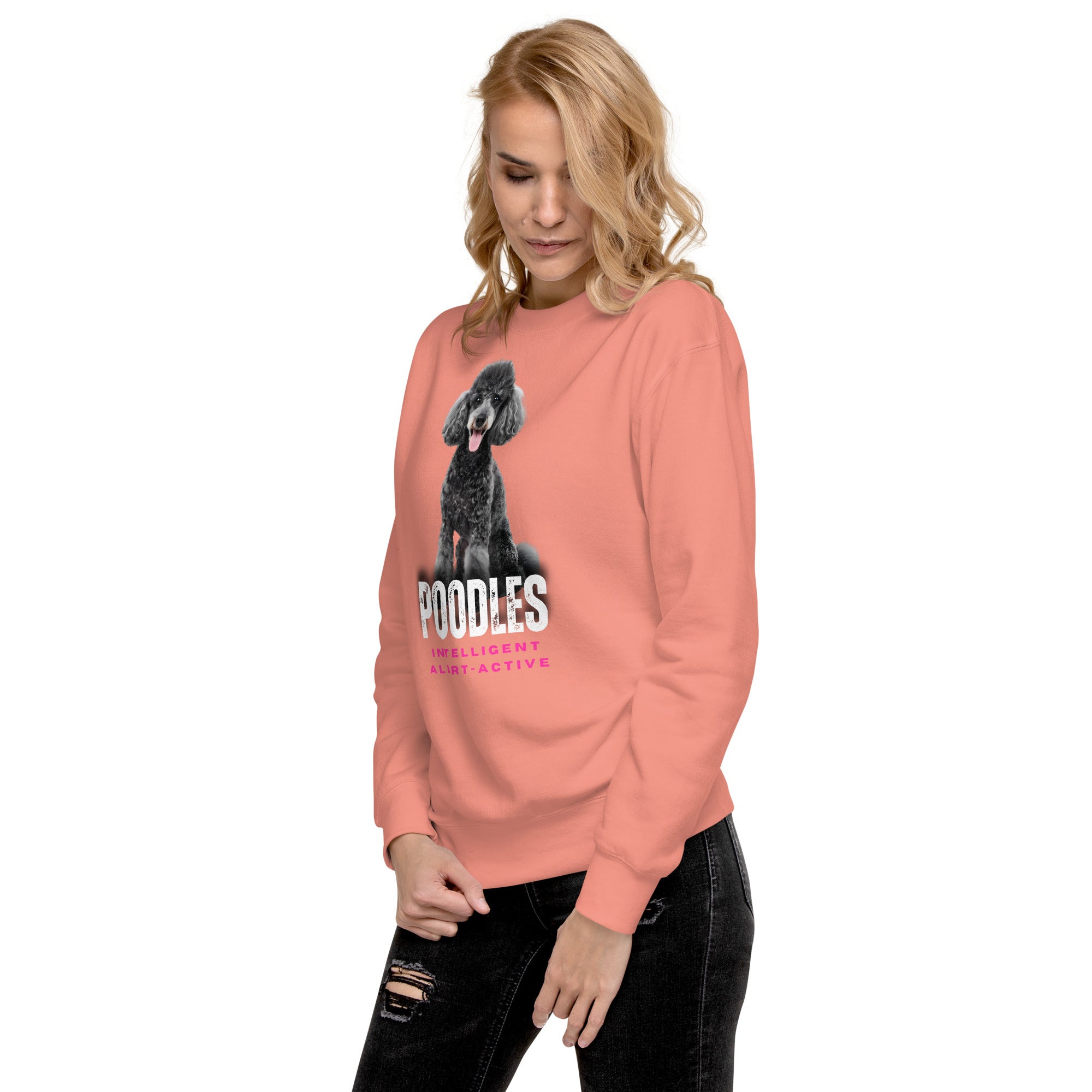 Poodle Unisex Premium Sweatshirt