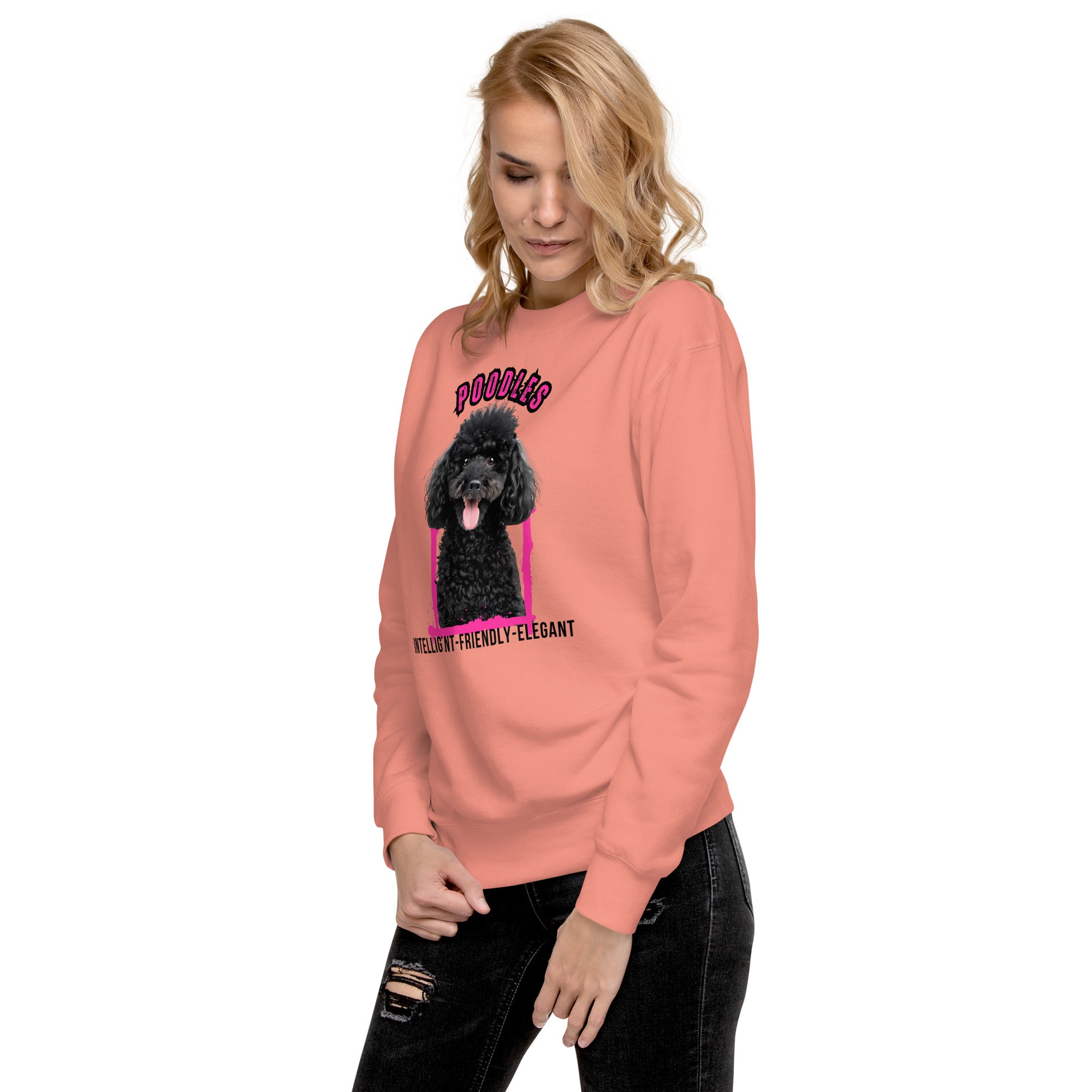 Poodle Unisex Premium Sweatshirt