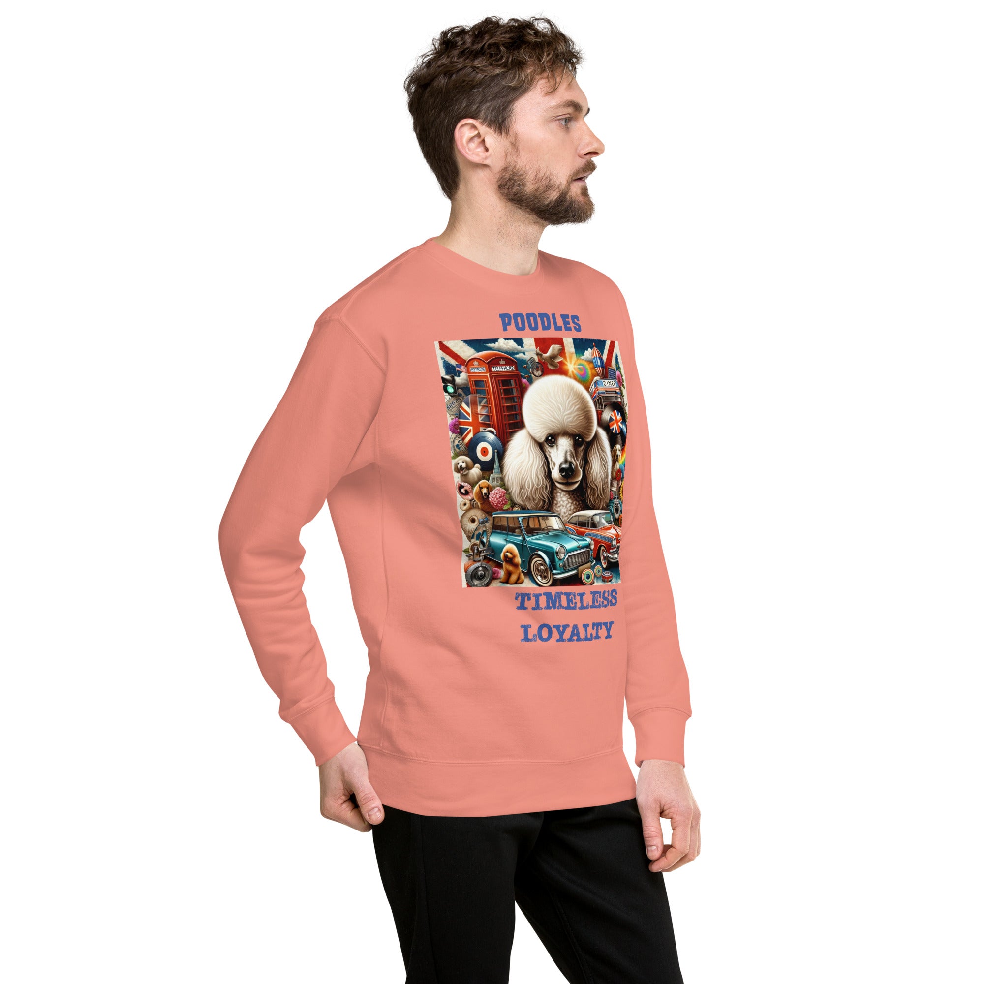 Poodle Unisex Premium Sweatshirt