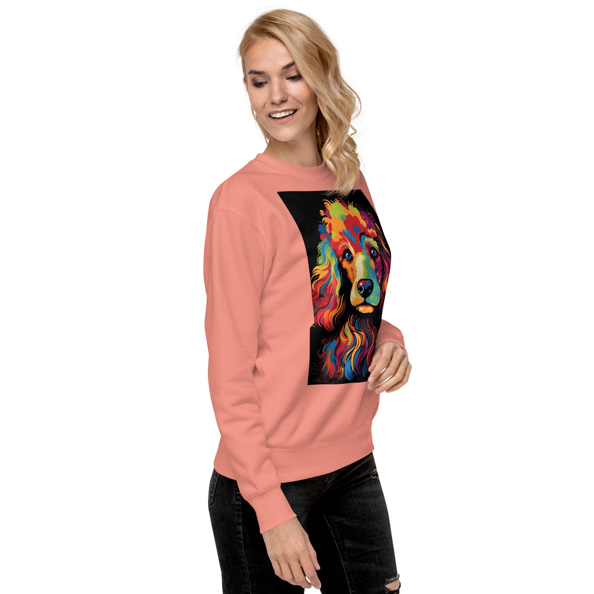 Poodle Unisex Premium Sweatshirt