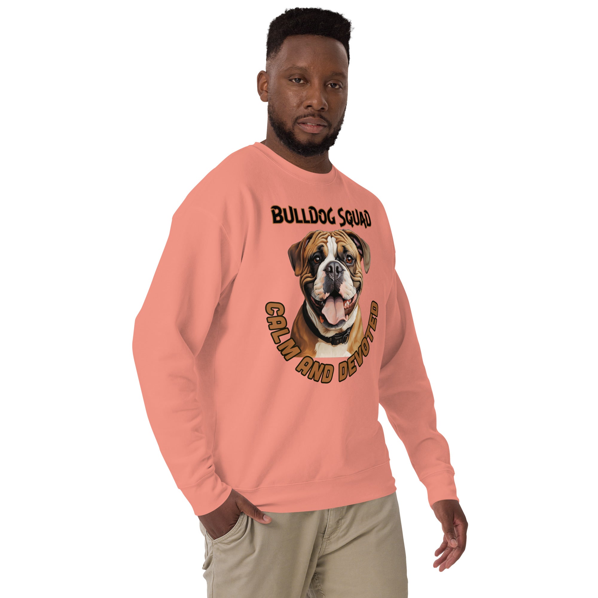 English Bulldog Unisex Premium Sweatshirt