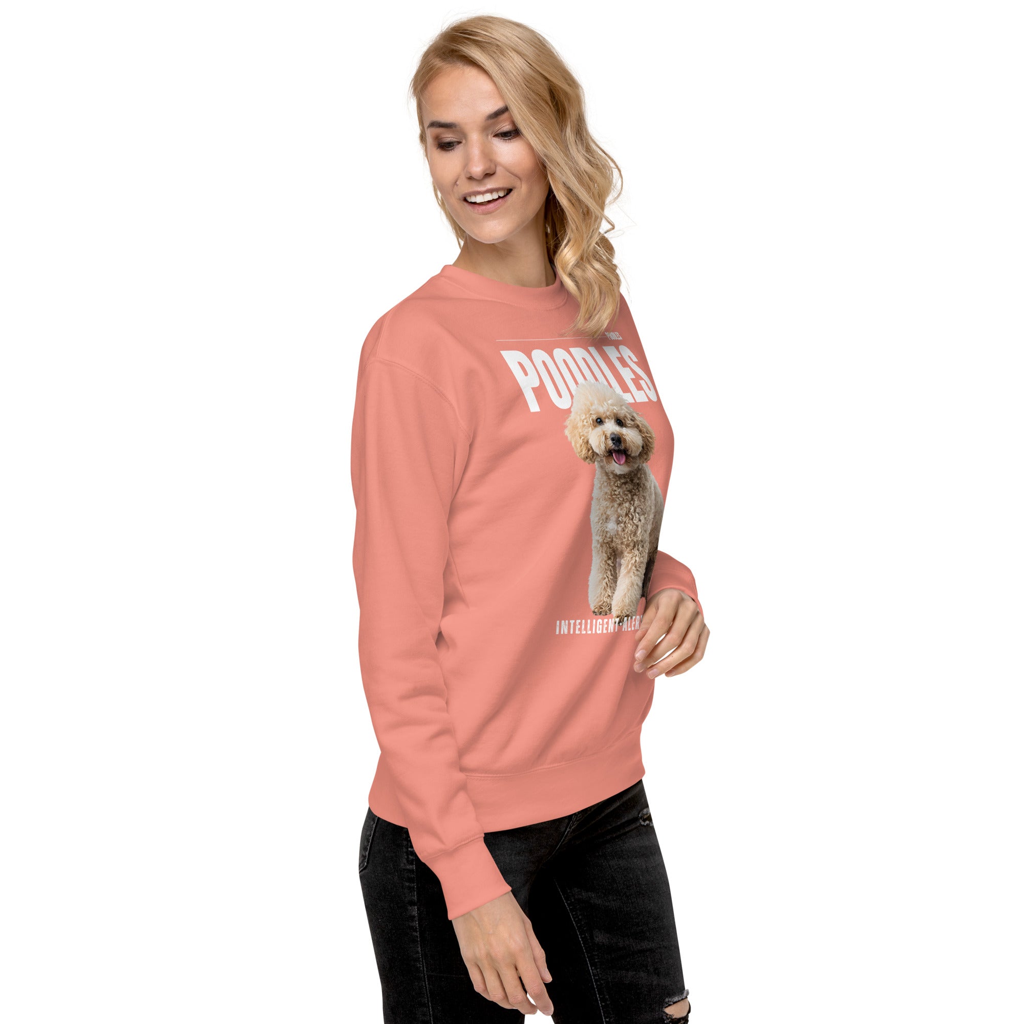 Poodle Unisex Premium Sweatshirt