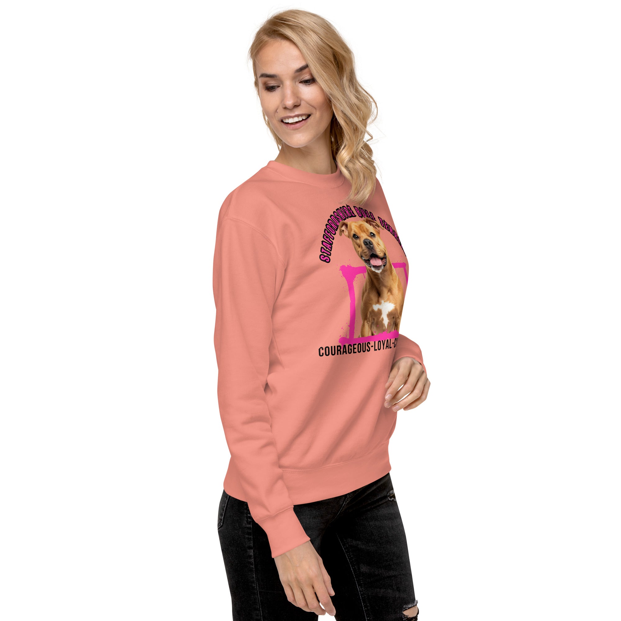 Staffordshire Bull Terrier Unisex Premium Sweatshirt