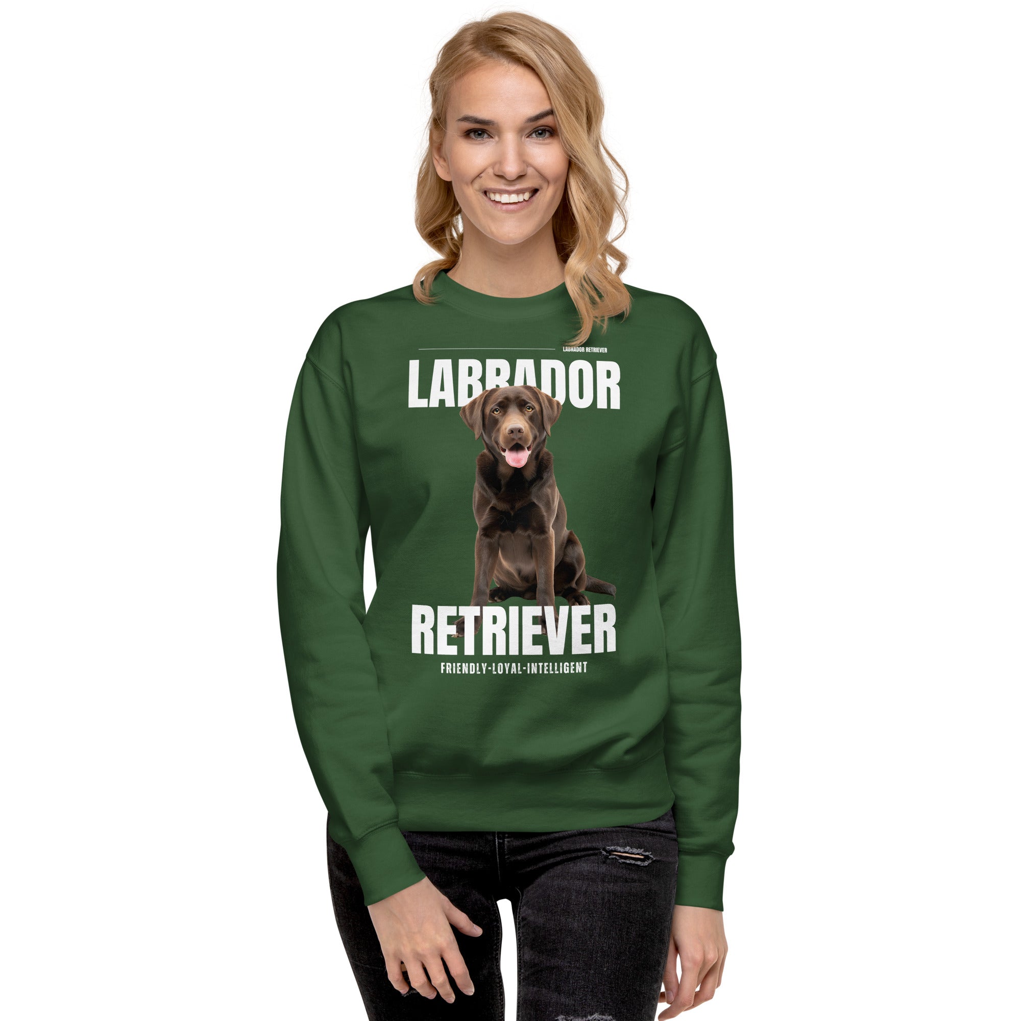 Labrador Retriever Unisex Premium Sweatshirt