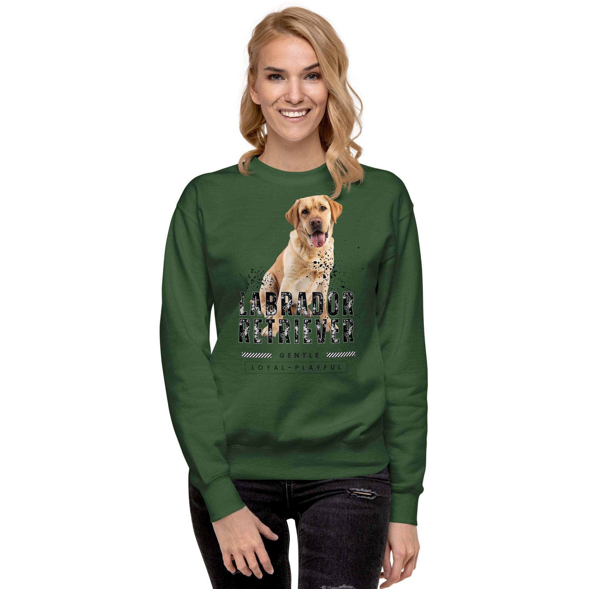 Labrador Retriever Unisex Premium Sweatshirt