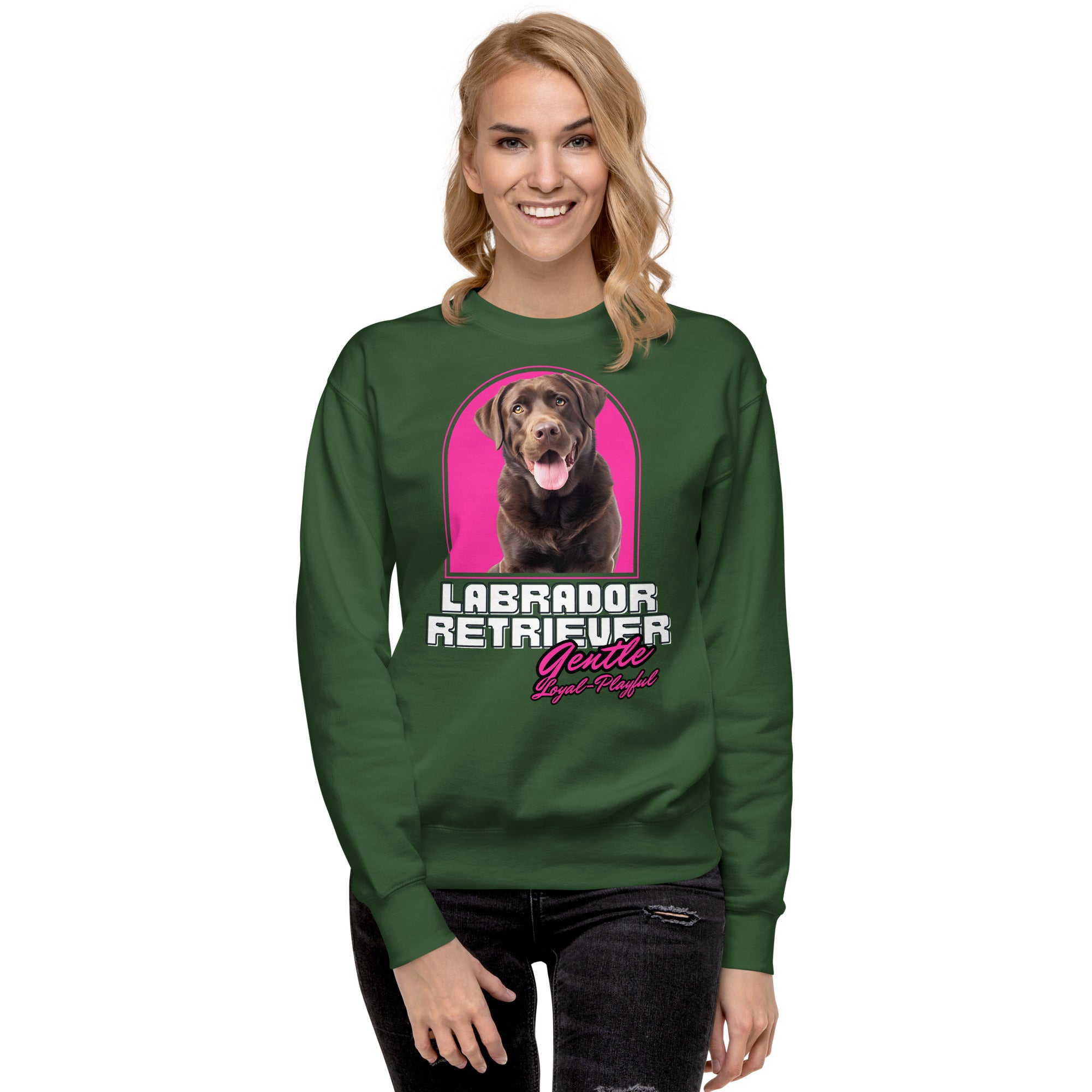 Labrador Retriever Unisex Premium Sweatshirt