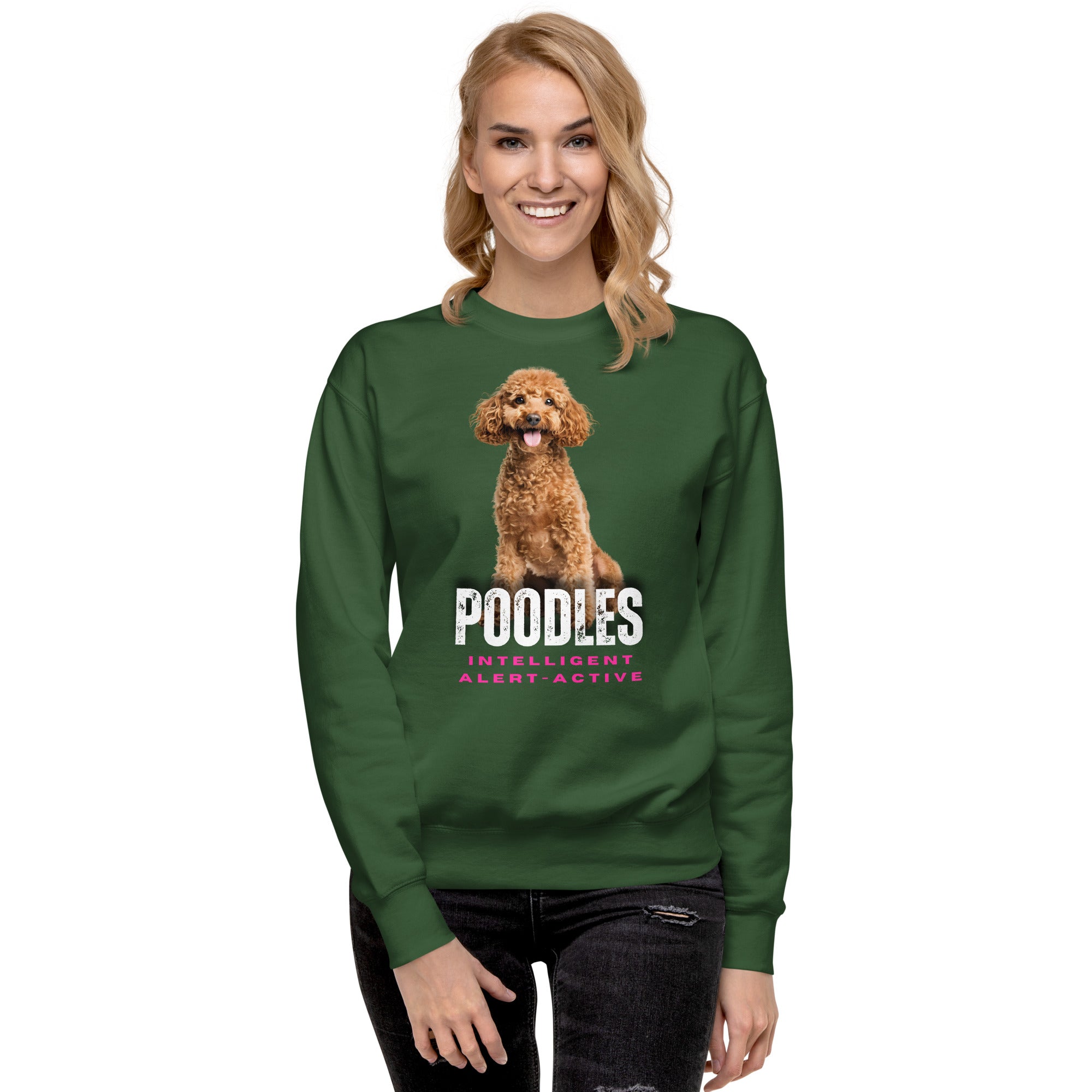 PoodleUnisex Premium Sweatshirt