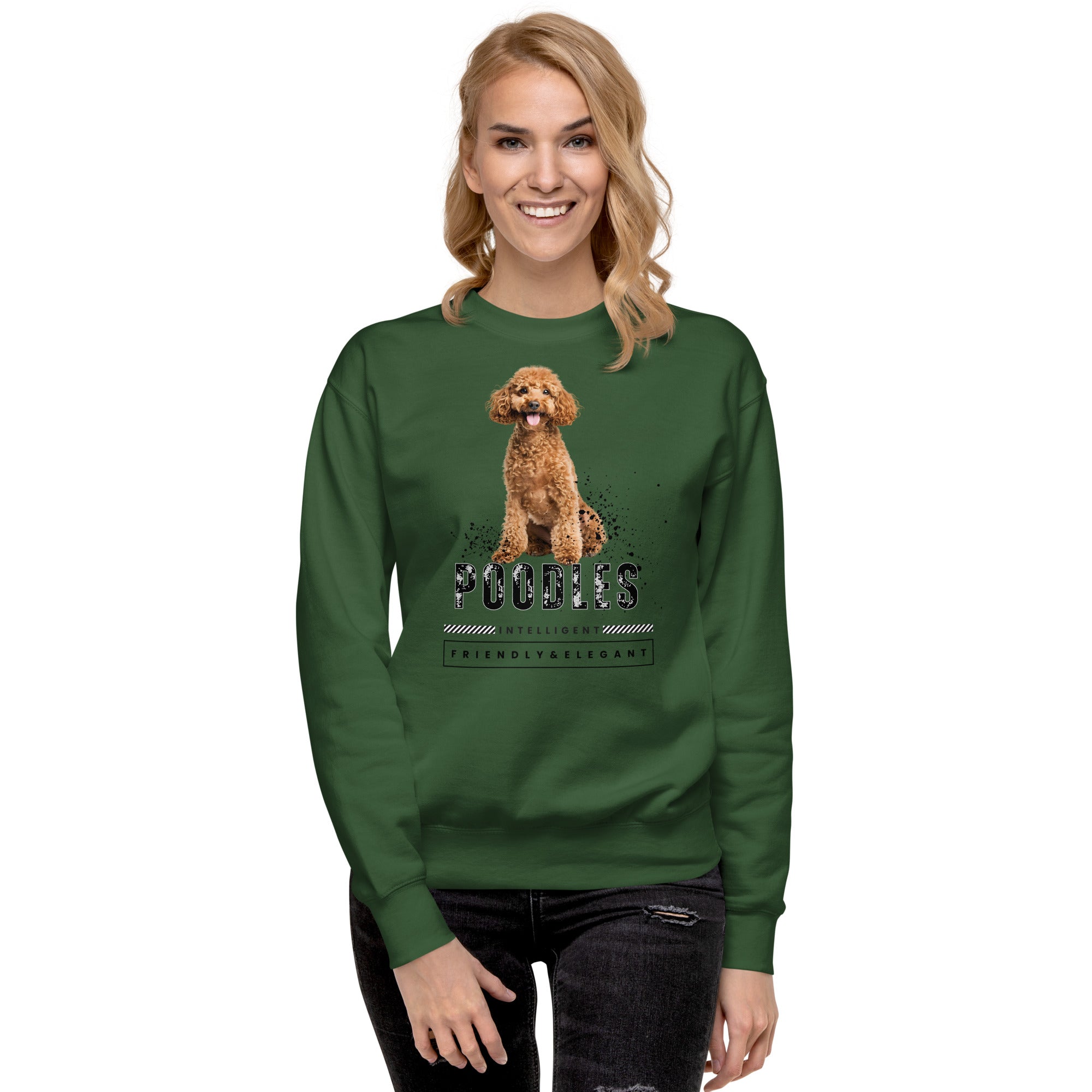 PoodleUnisex Premium Sweatshirt