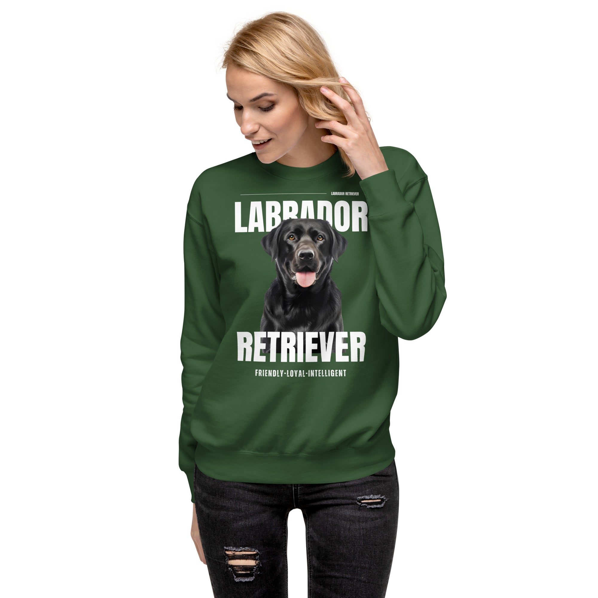 Labrador Retriever Unisex Premium Sweatshirt