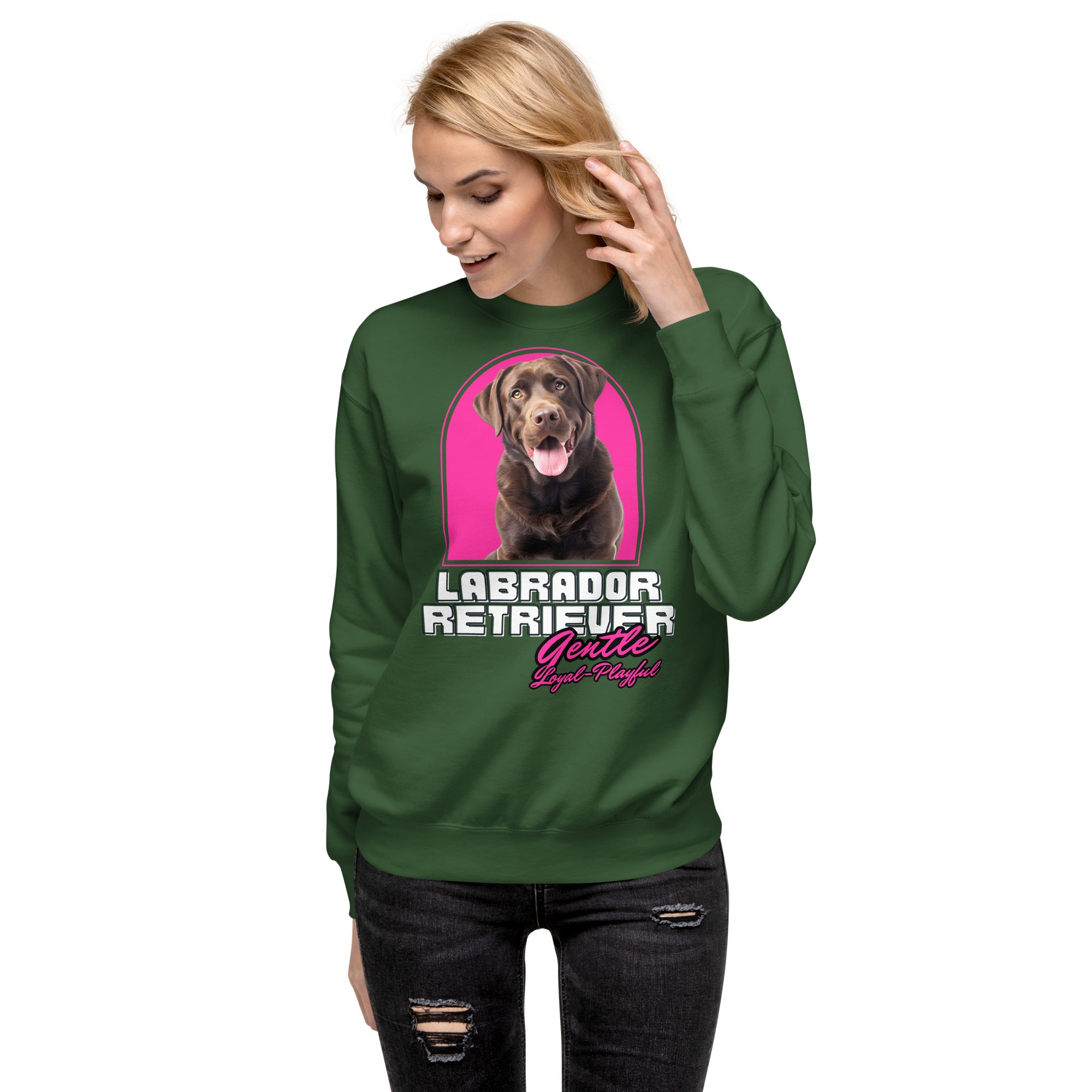 Labrador Retriever Unisex Premium Sweatshirt