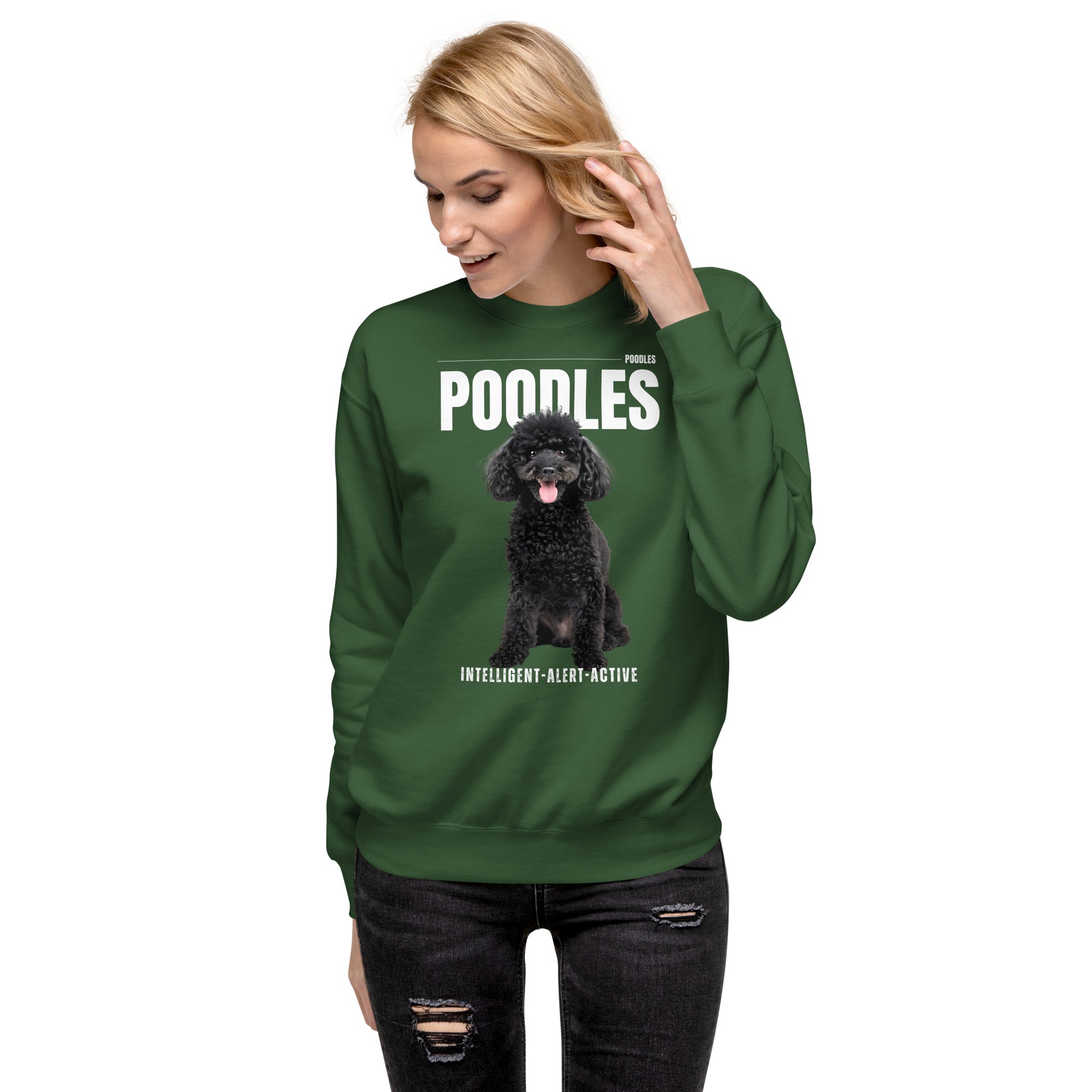 PoodleUnisex Premium Sweatshirt