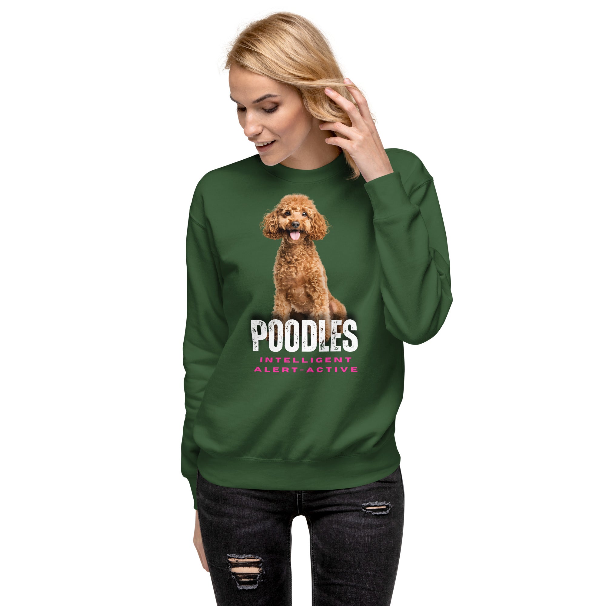 PoodleUnisex Premium Sweatshirt