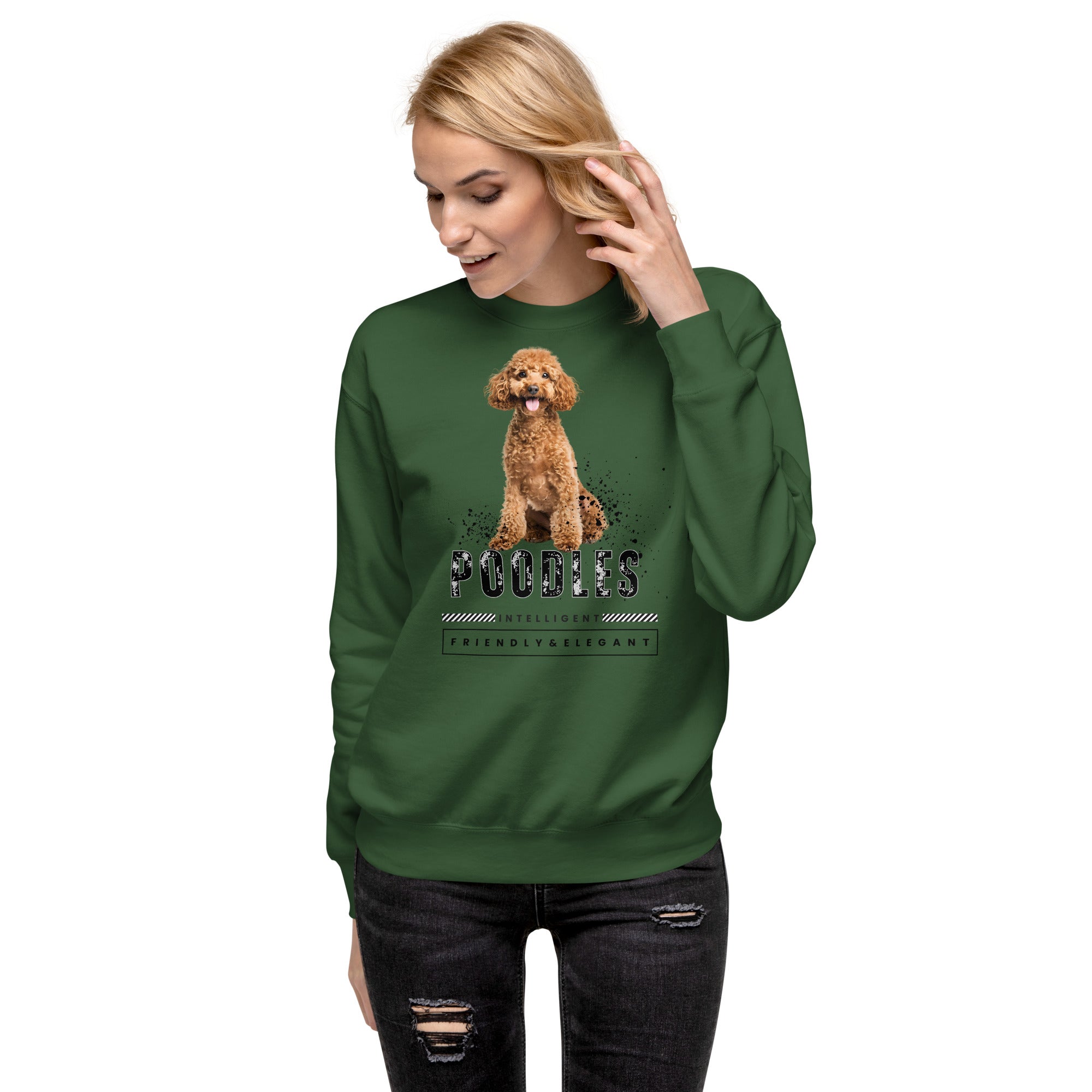 PoodleUnisex Premium Sweatshirt