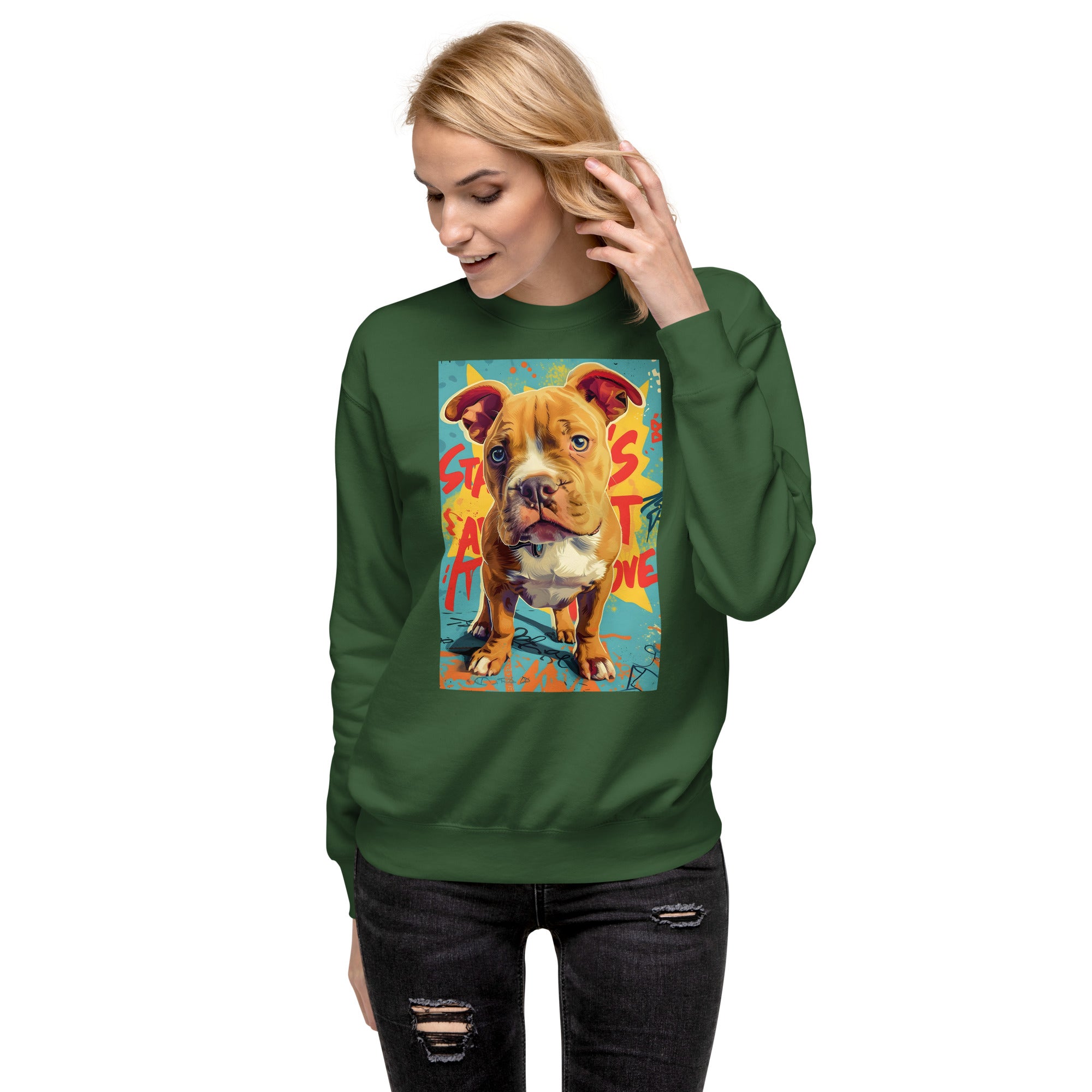 American XL Bully Unisex Premium Sweatshirt