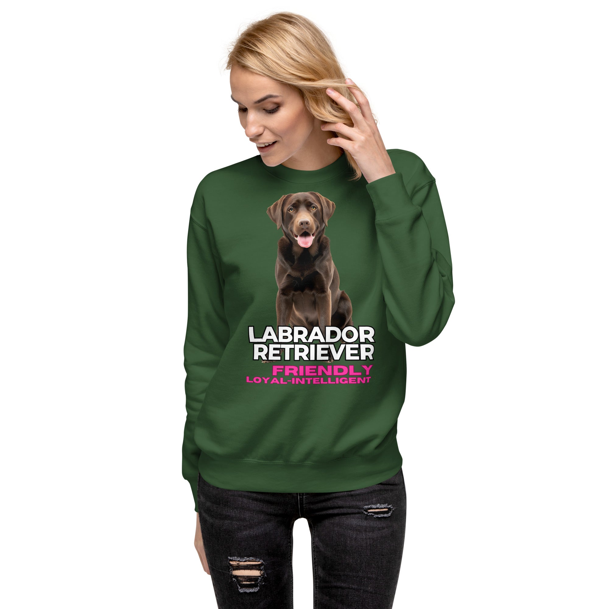 Labrador Retriever Unisex Premium Sweatshirt