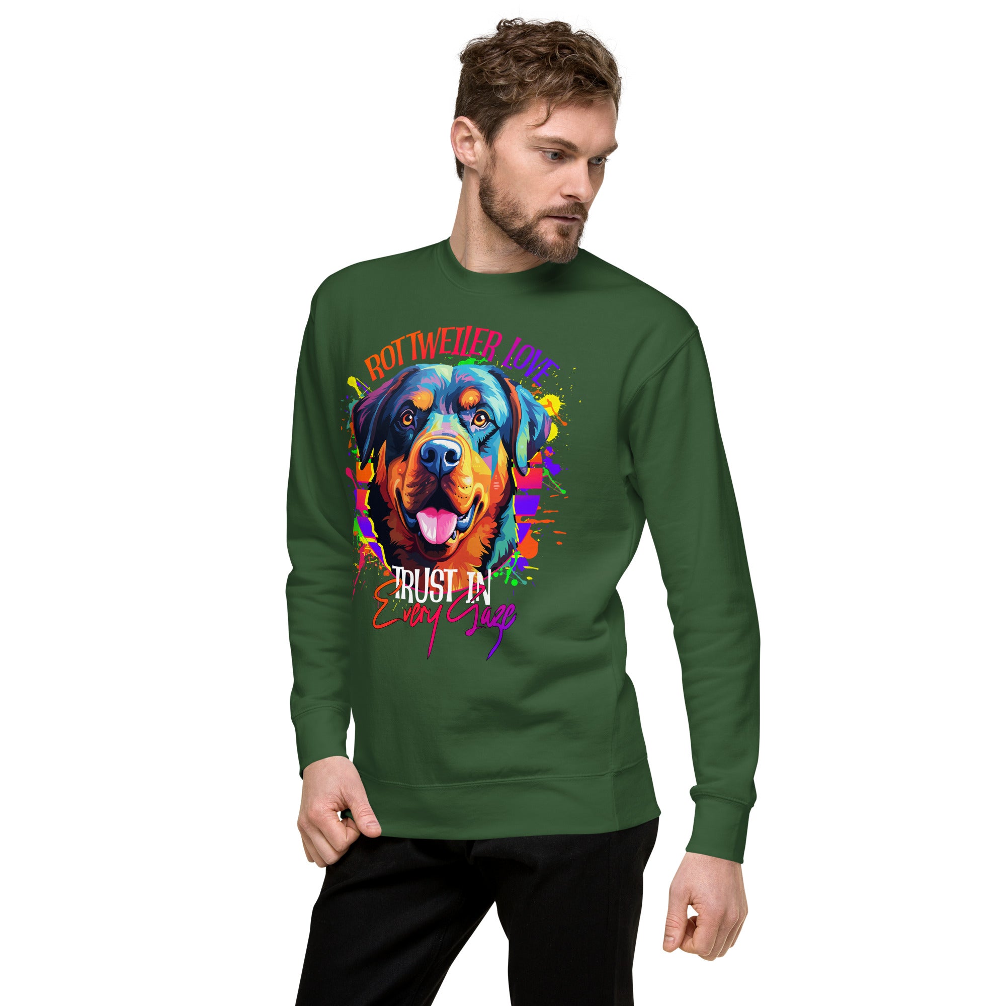 Rottweiler Unisex Premium Sweatshirt