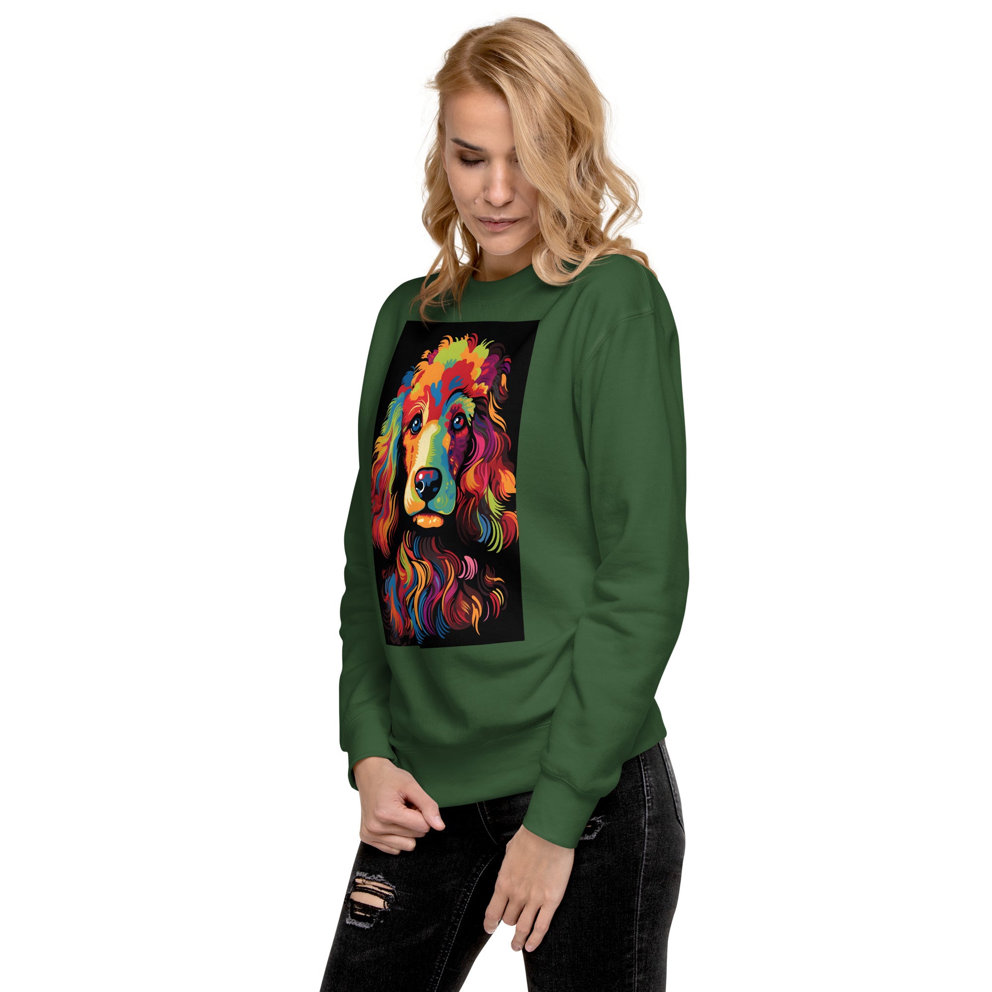 Poodle Unisex Premium Sweatshirt