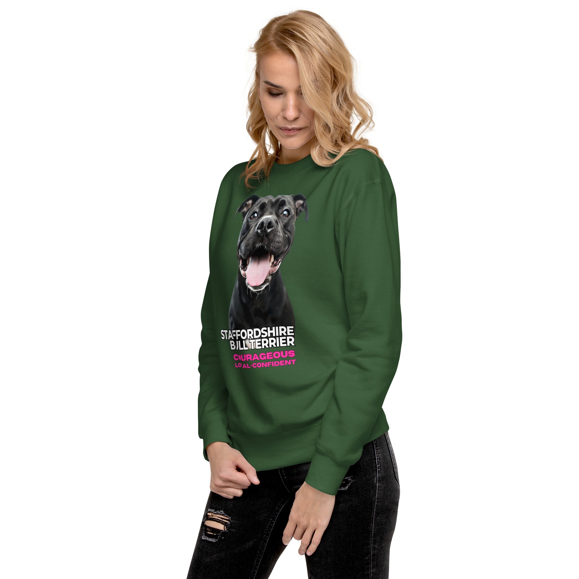 Staffordshire Bull Terrier Unisex Premium Sweatshirt