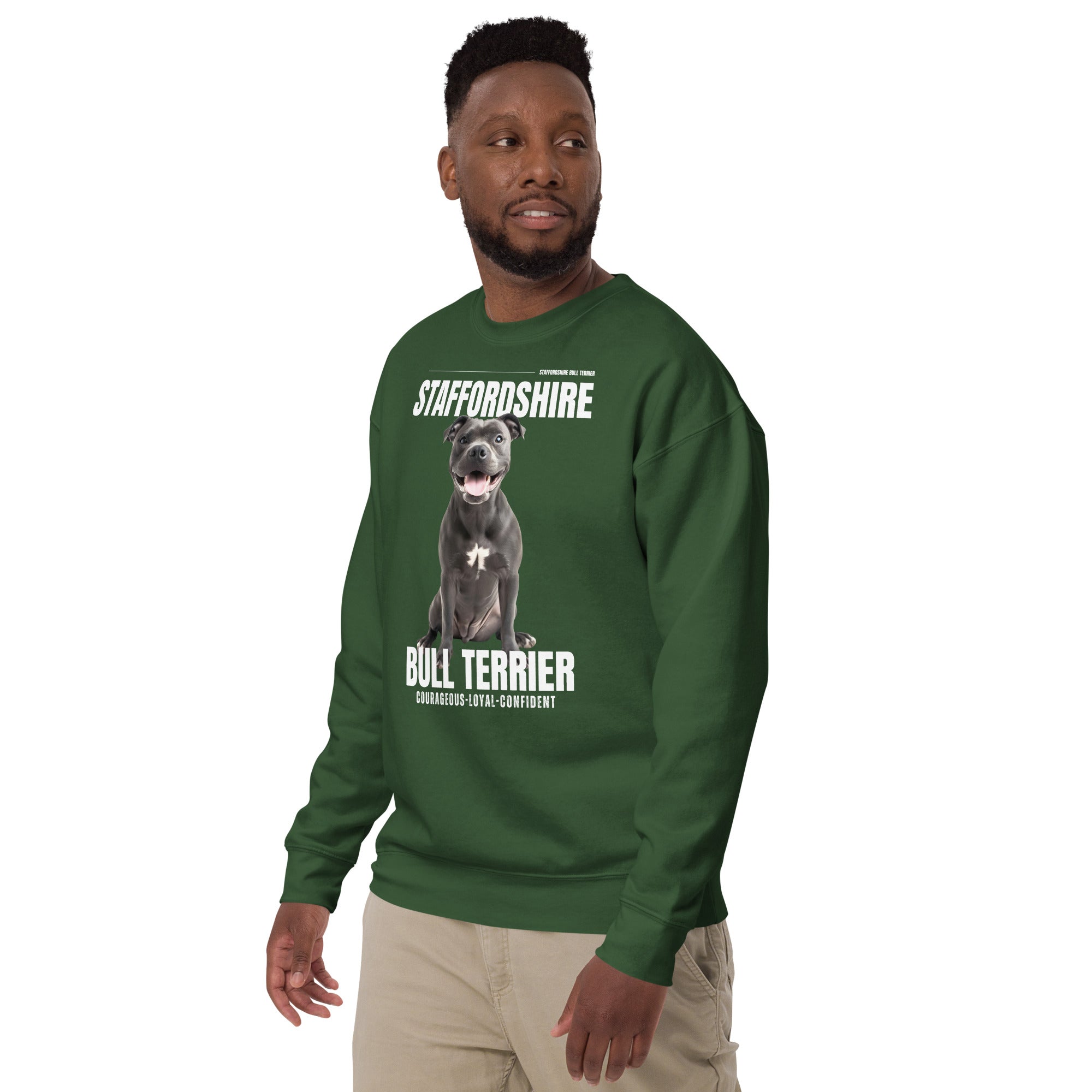 Staffordshire Bull Terrier Unisex Premium Sweatshirt