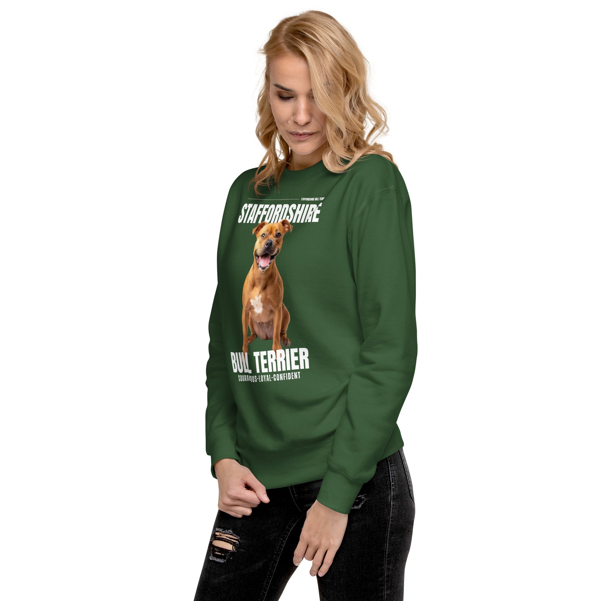 Staffordshire Bull Terrier Unisex Premium Sweatshirt