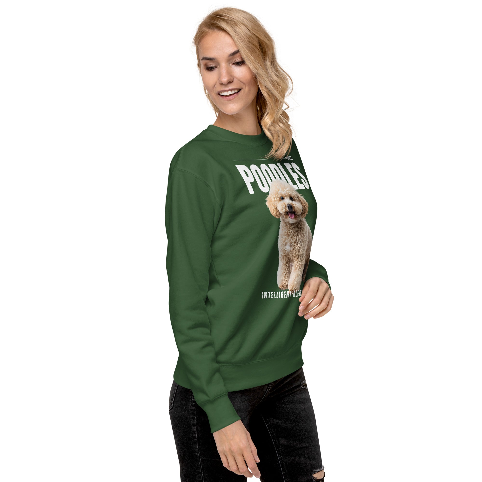 Poodle Unisex Premium Sweatshirt