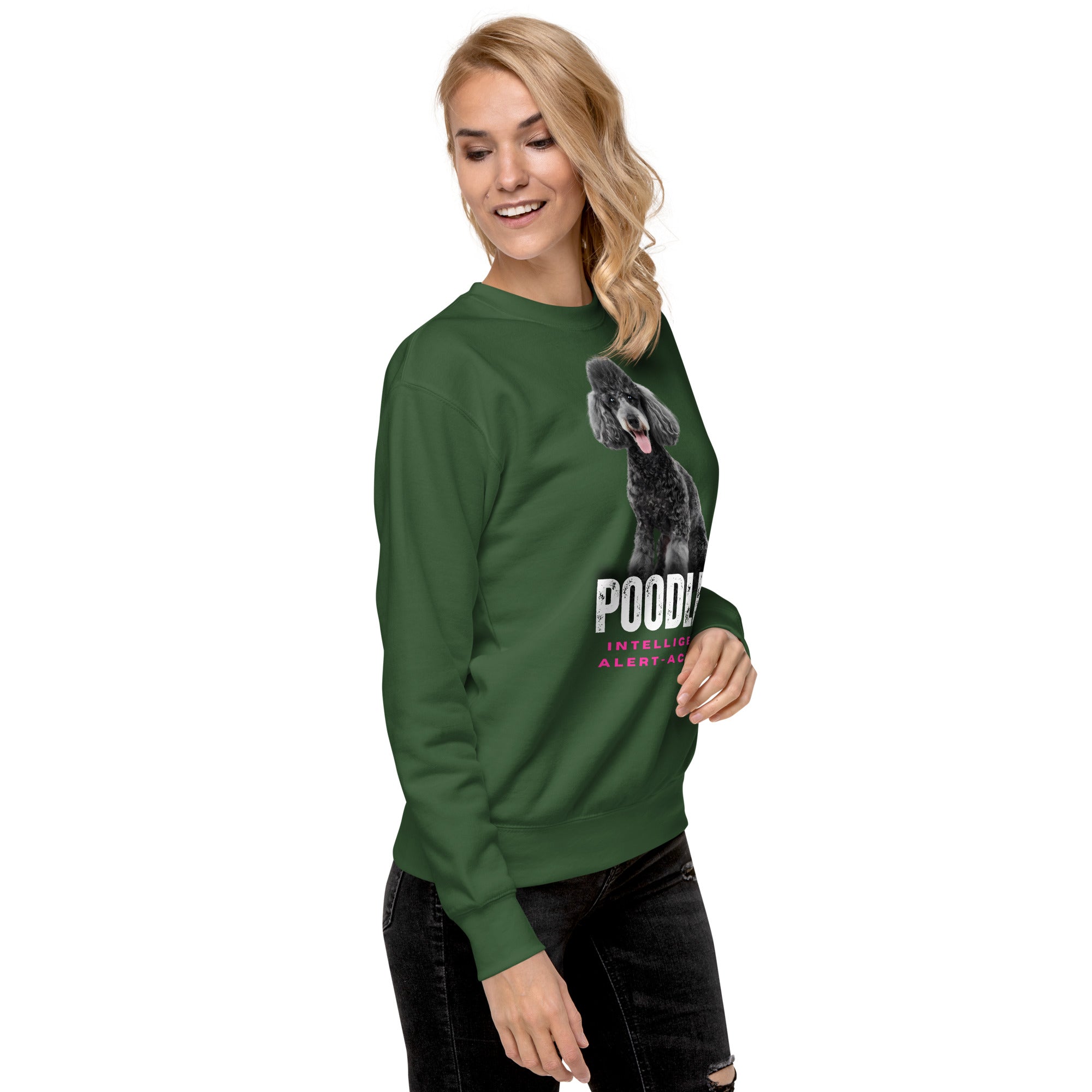 Poodle Unisex Premium Sweatshirt