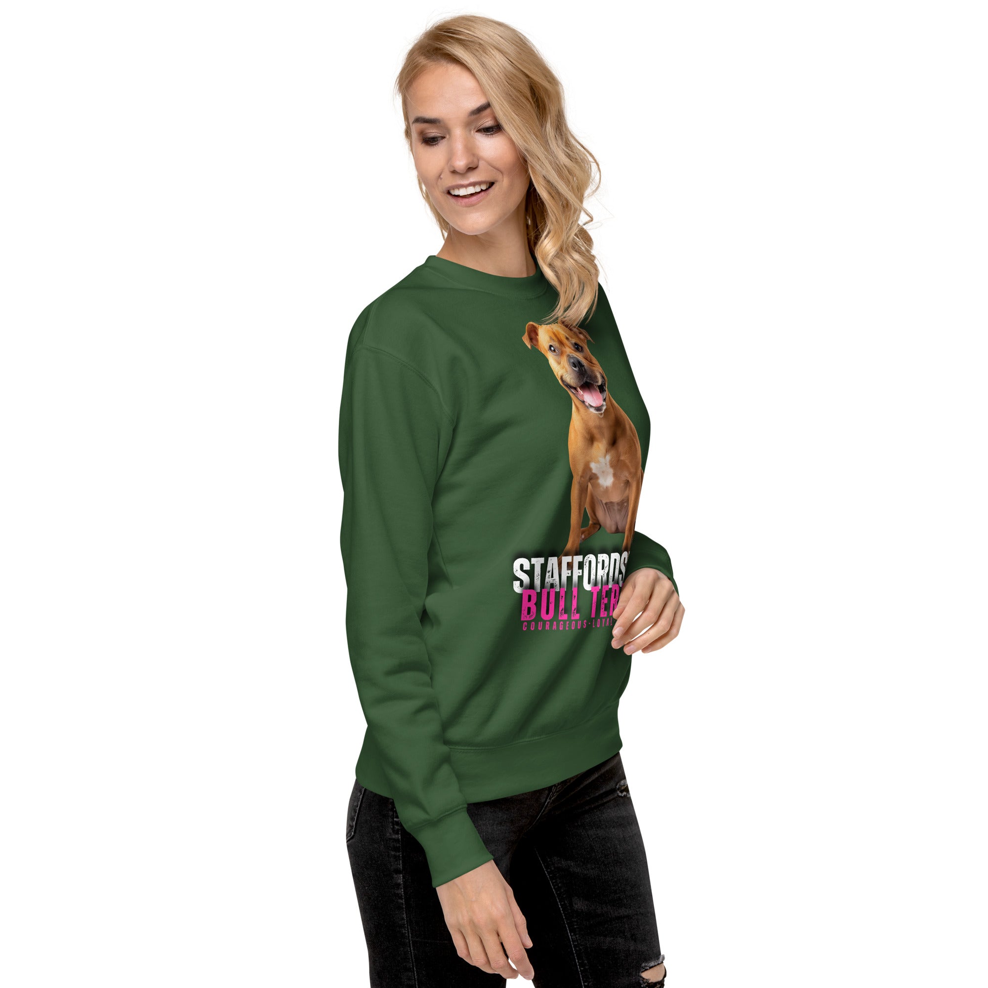 Staffordshire Bull Terrier Unisex Premium Sweatshirt