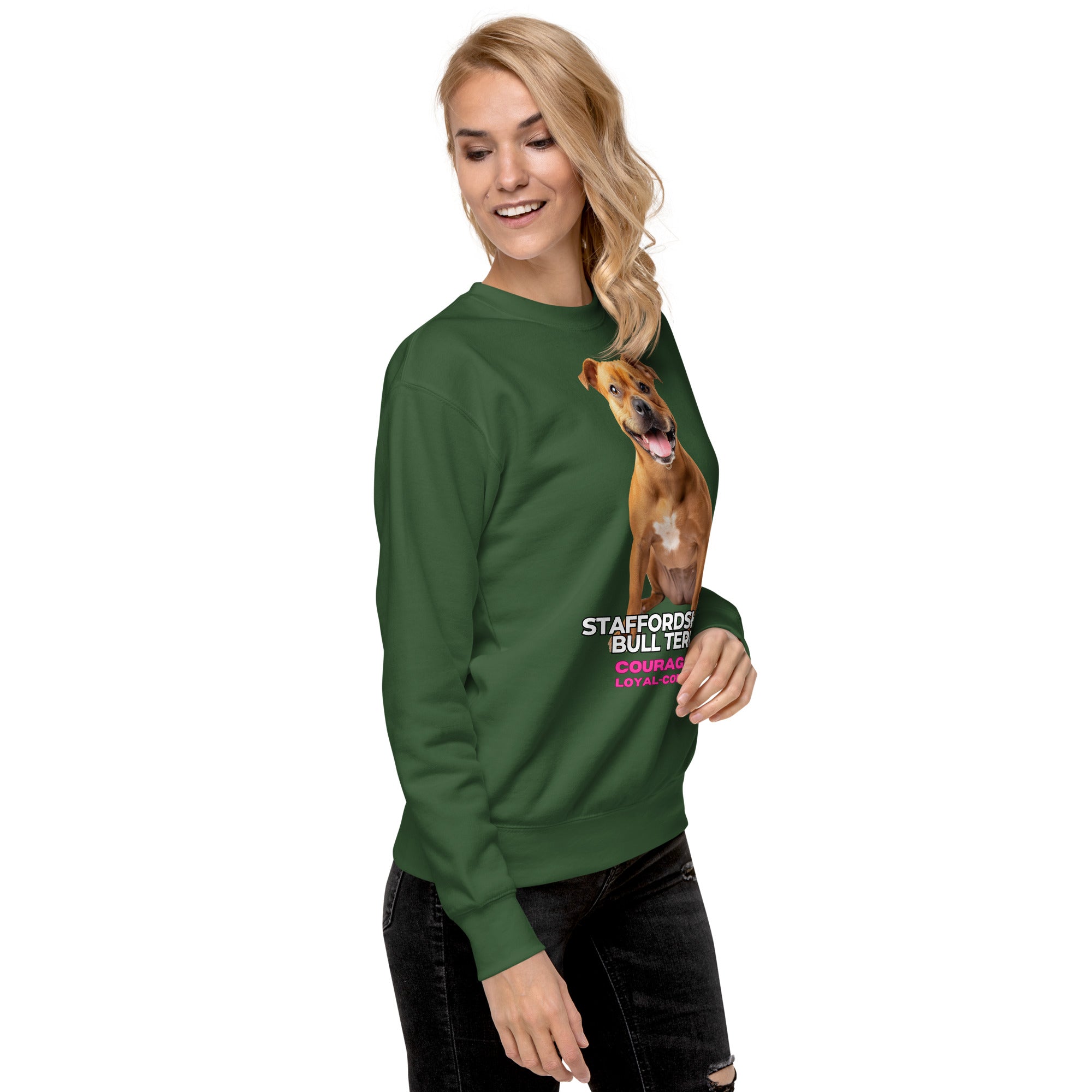 Staffordshire Bull Terrier Unisex Premium Sweatshirt