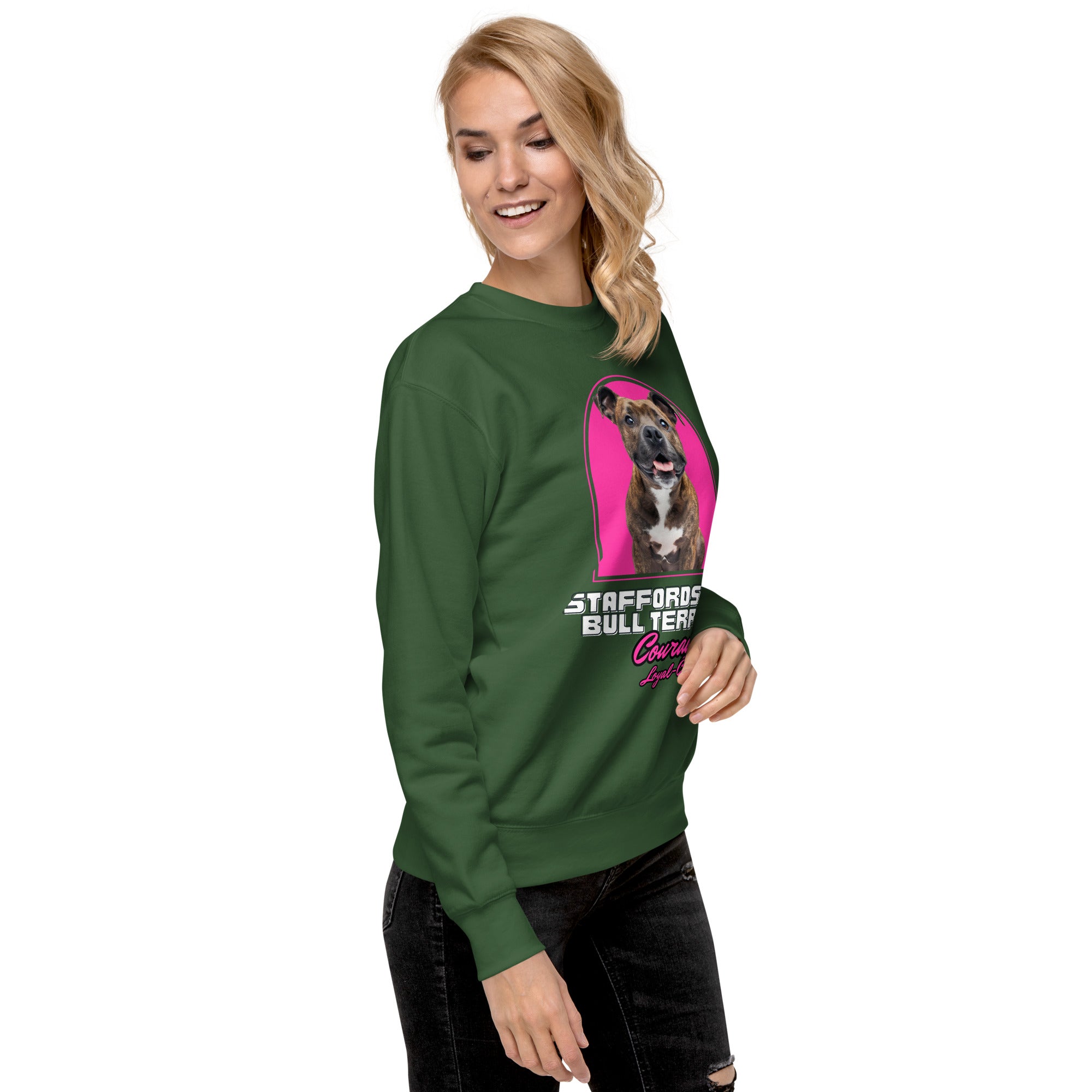 Staffordshire Bull Terrier Unisex Premium Sweatshirt