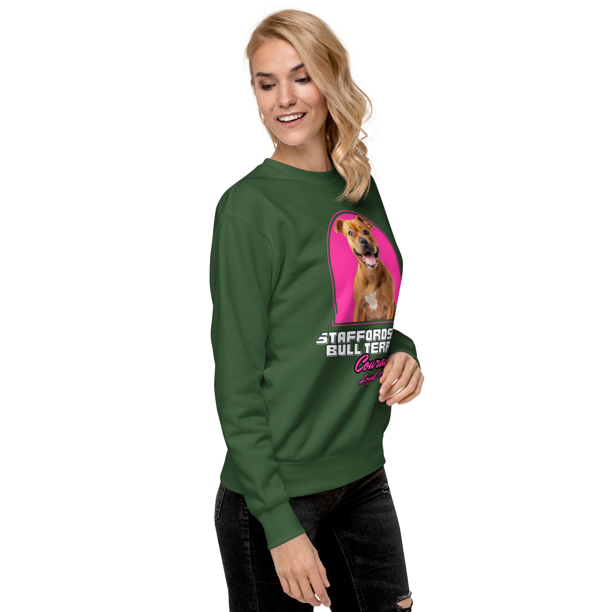 Staffordshire Bull Terrier Unisex Premium Sweatshirt