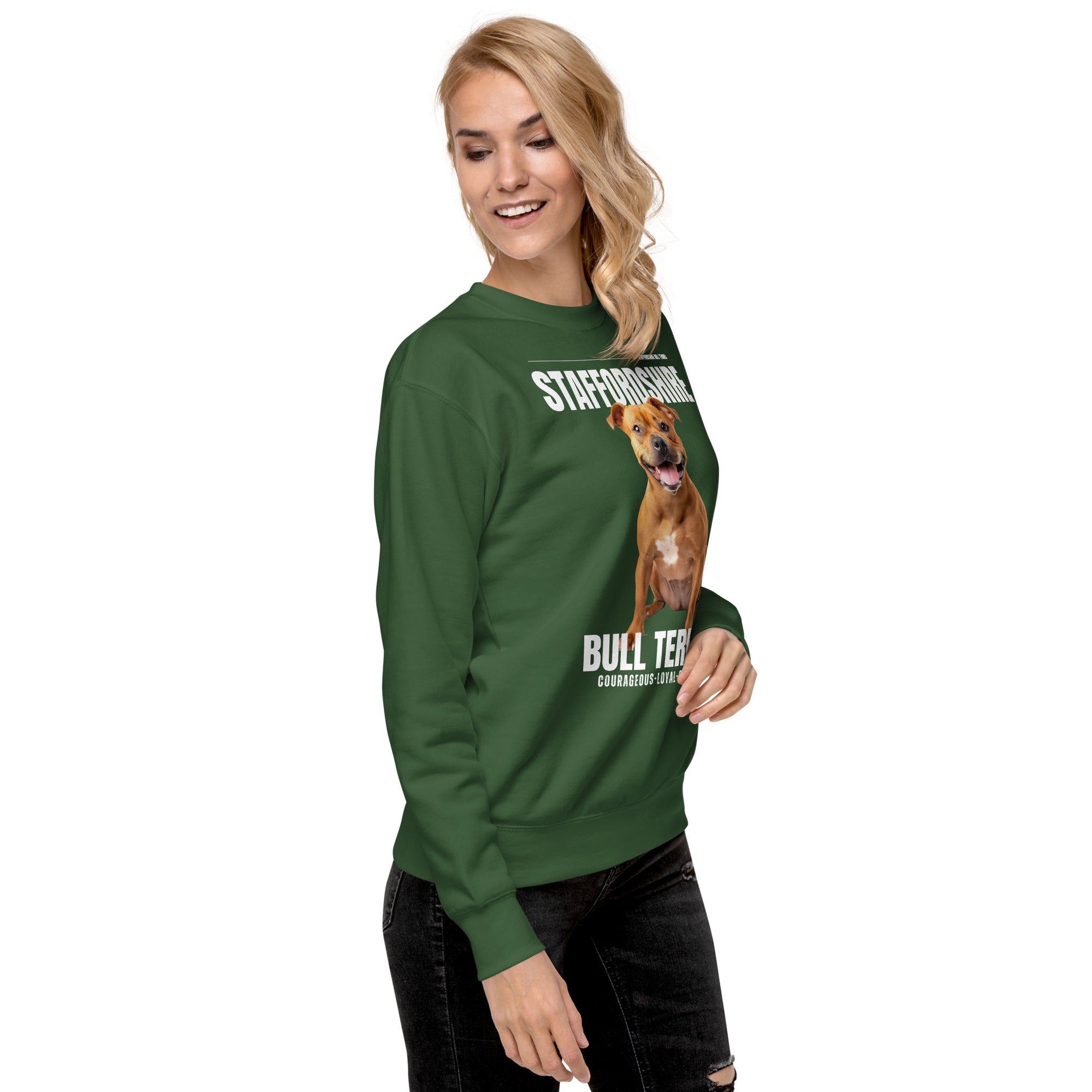 Staffordshire Bull Terrier Unisex Premium Sweatshirt