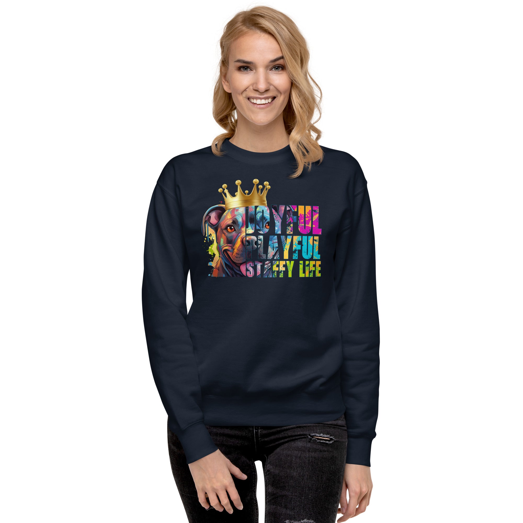 Staffordshire Bull Terrier Unisex Premium Sweatshirt