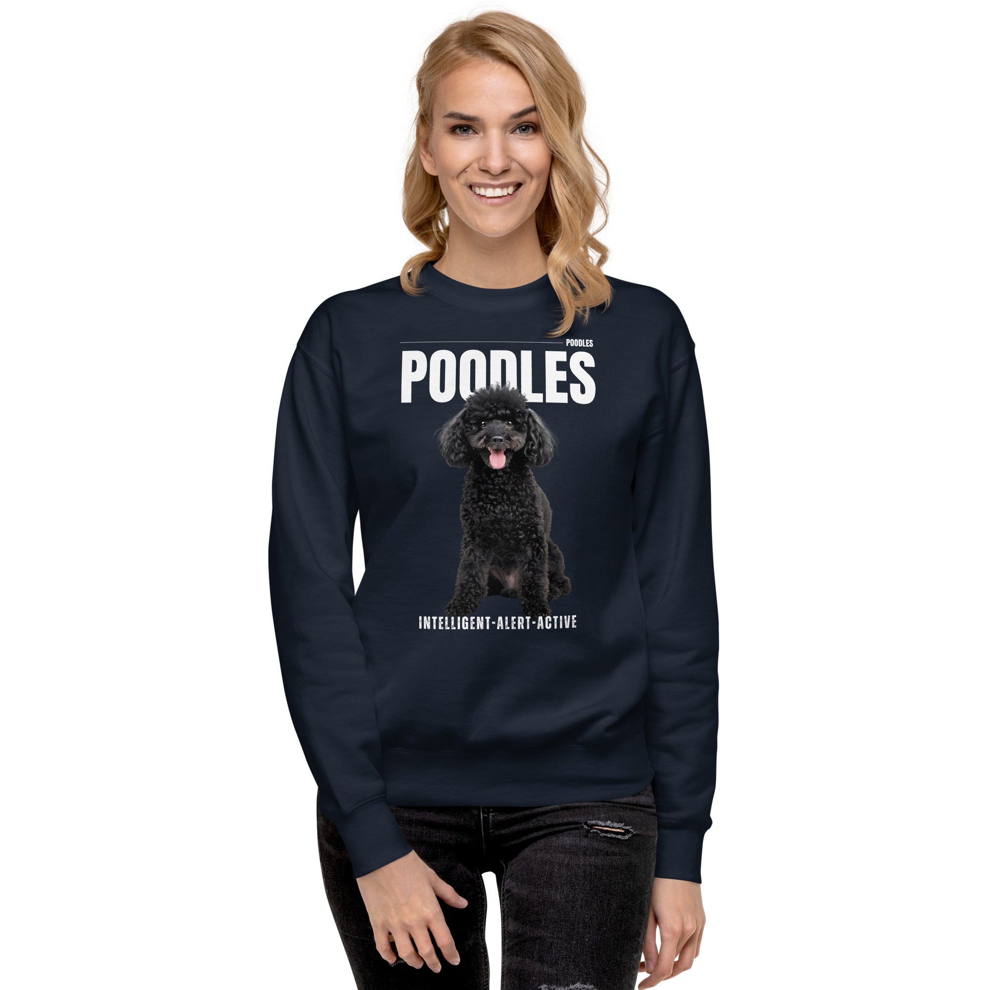 PoodleUnisex Premium Sweatshirt