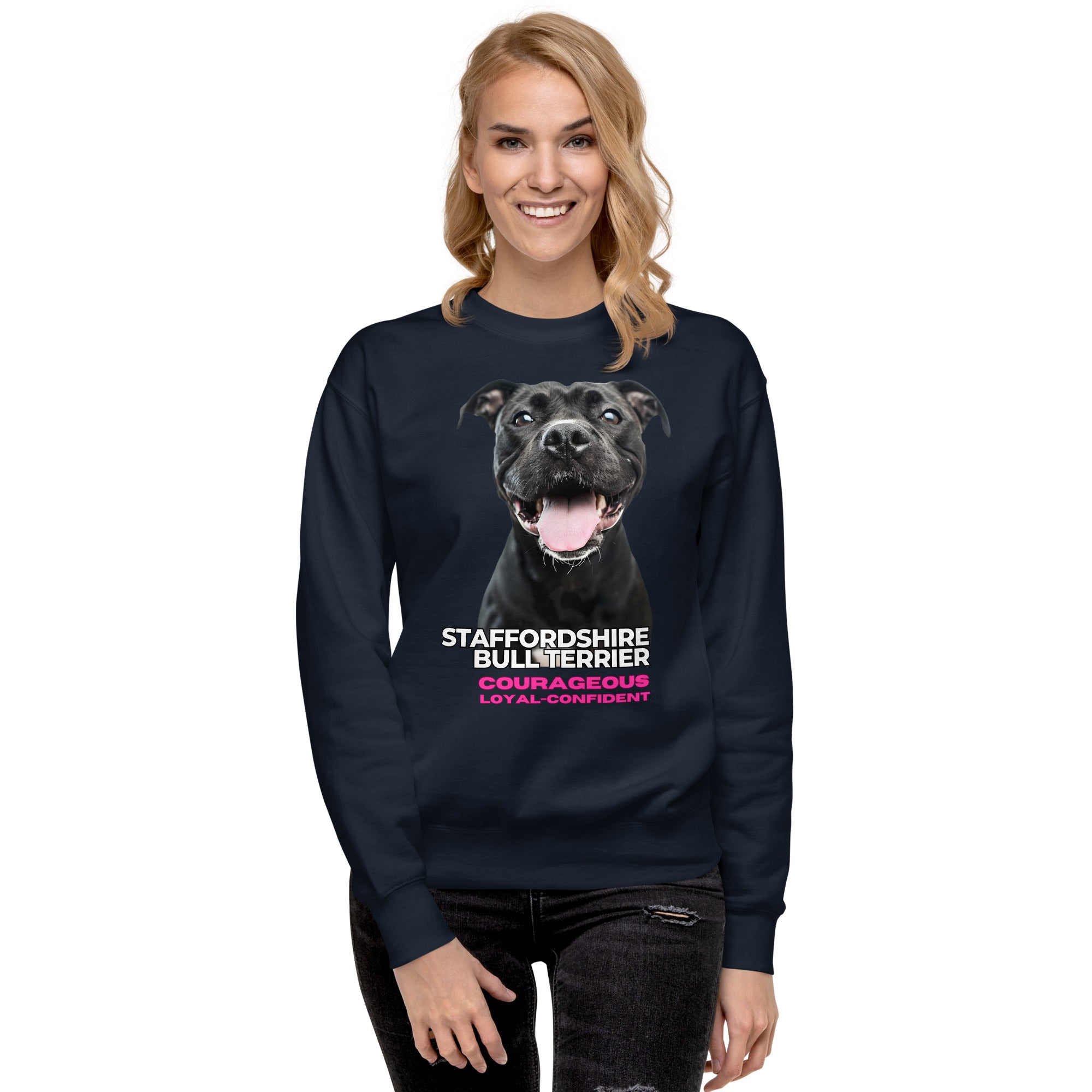 Staffordshire Bull Terrier Unisex Premium Sweatshirt