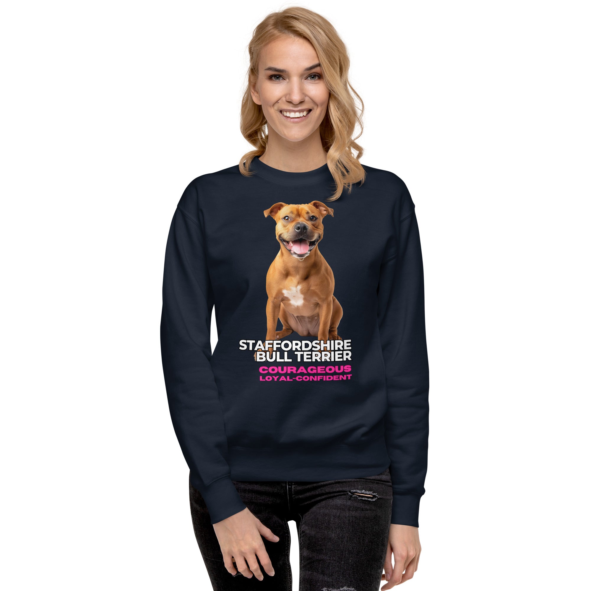 Staffordshire Bull Terrier Unisex Premium Sweatshirt