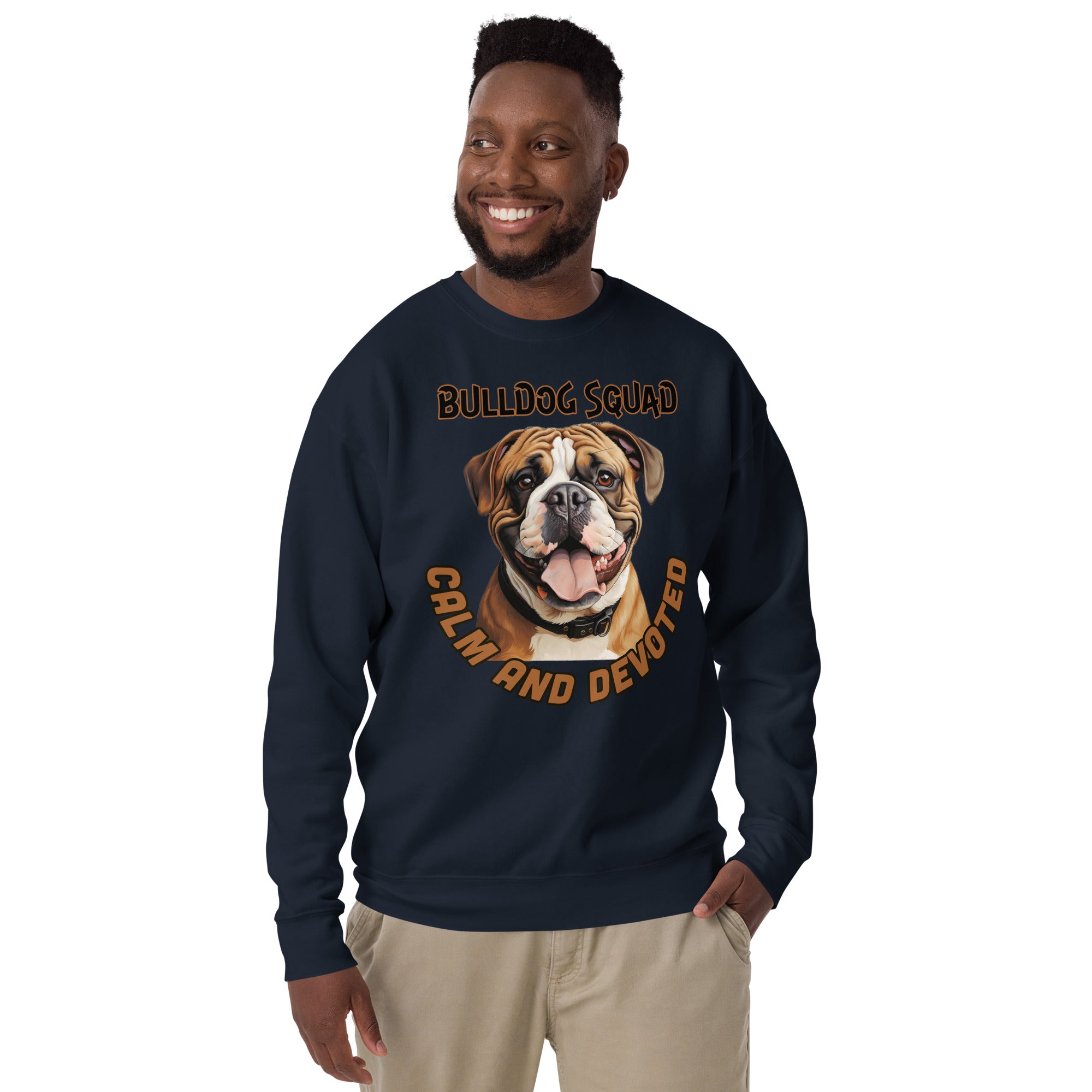 English Bulldog Unisex Premium Sweatshirt