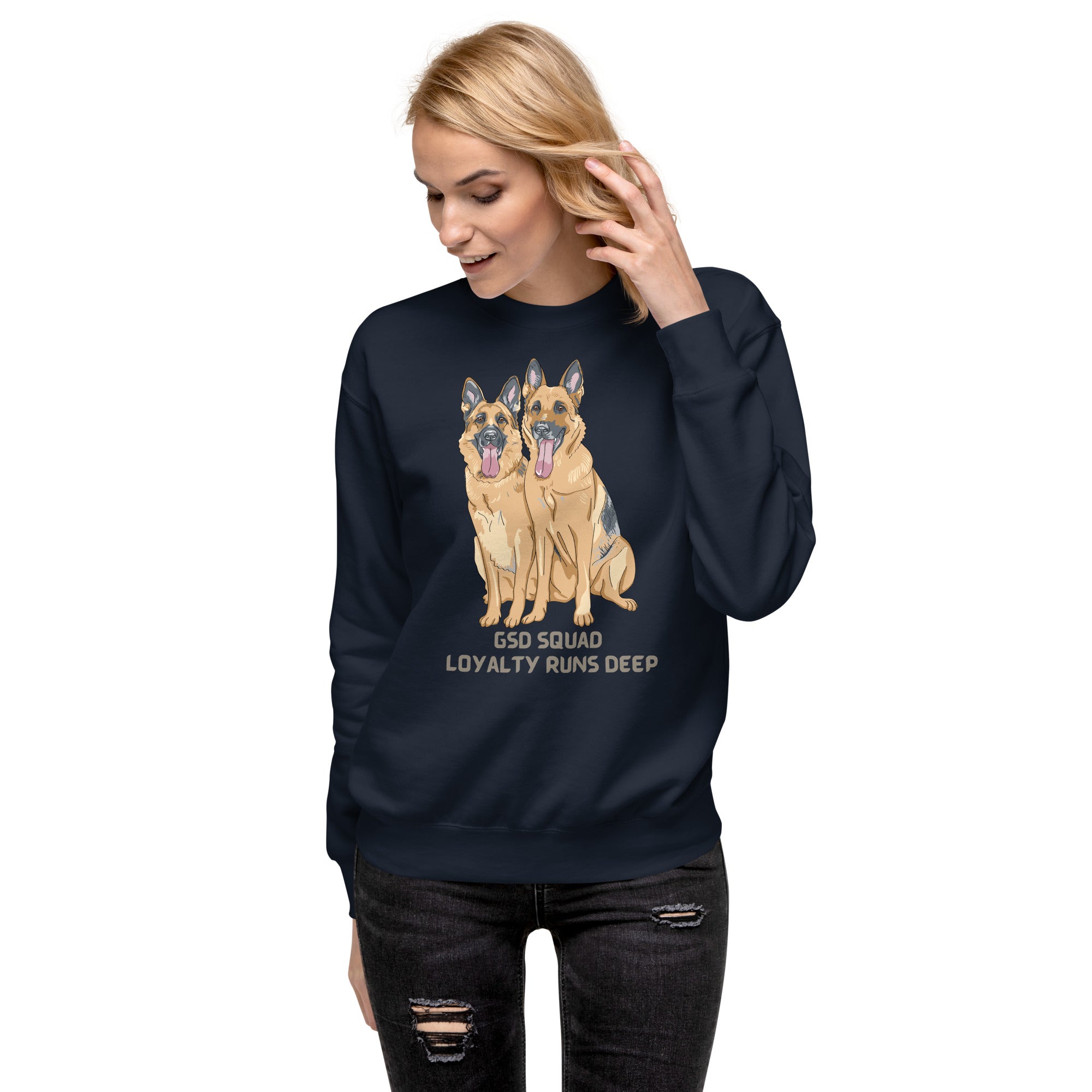 German Shephard Unisex Premium Sweatshirt