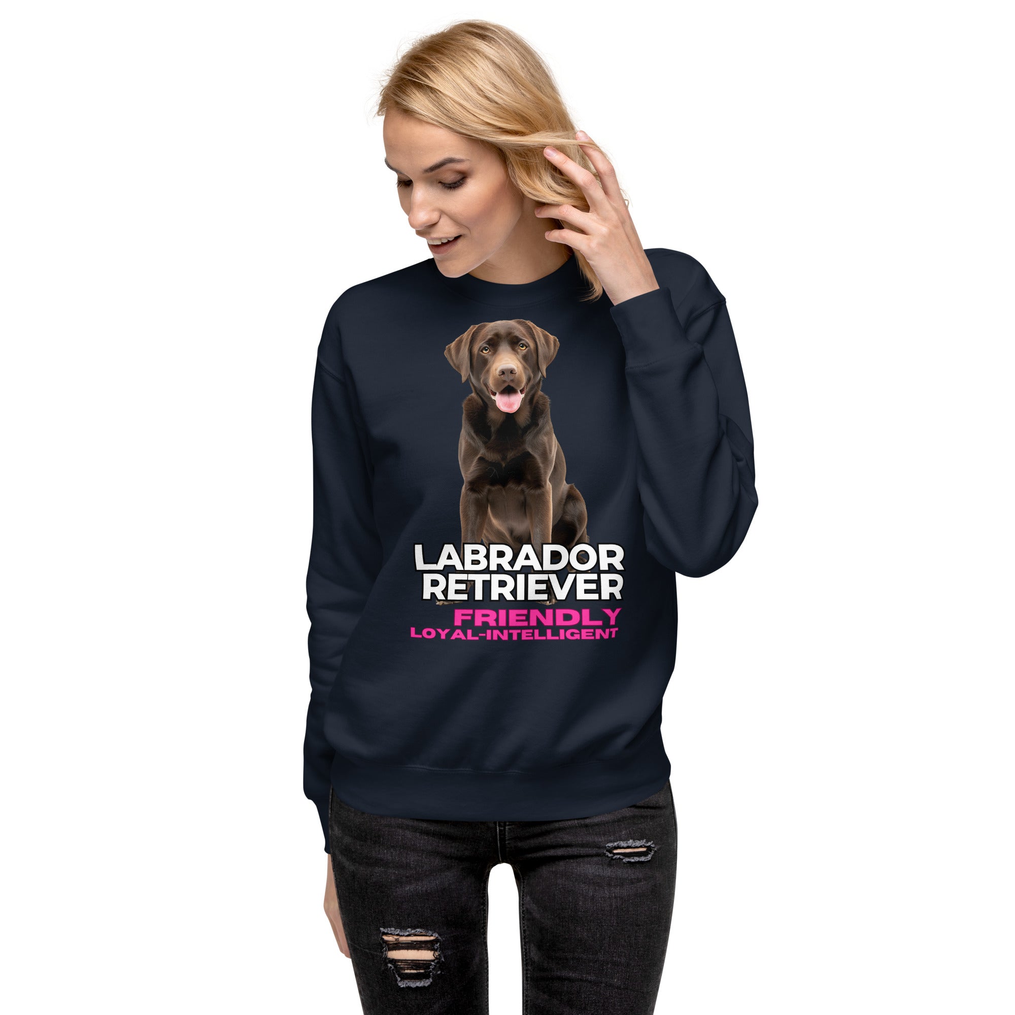 Labrador Retriever Unisex Premium Sweatshirt