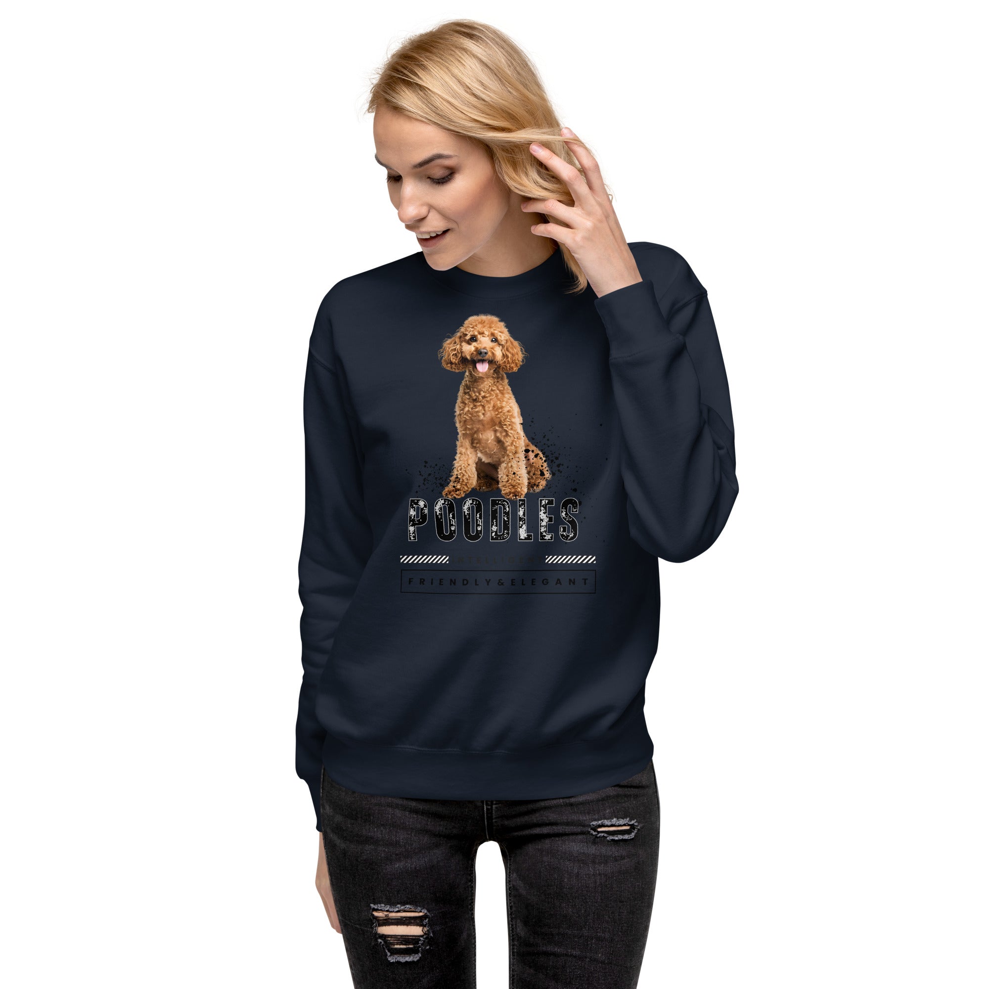 PoodleUnisex Premium Sweatshirt