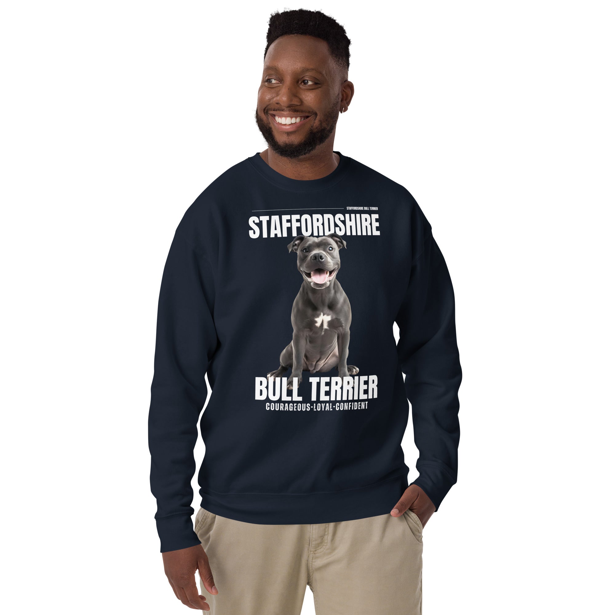 Staffordshire Bull Terrier Unisex Premium Sweatshirt