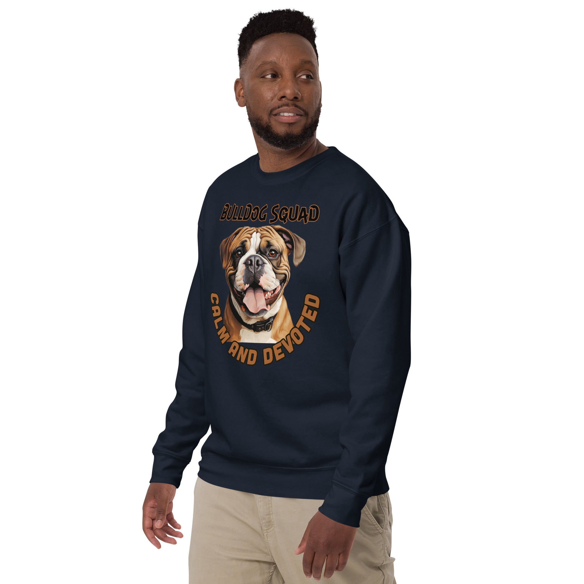 English Bulldog Unisex Premium Sweatshirt