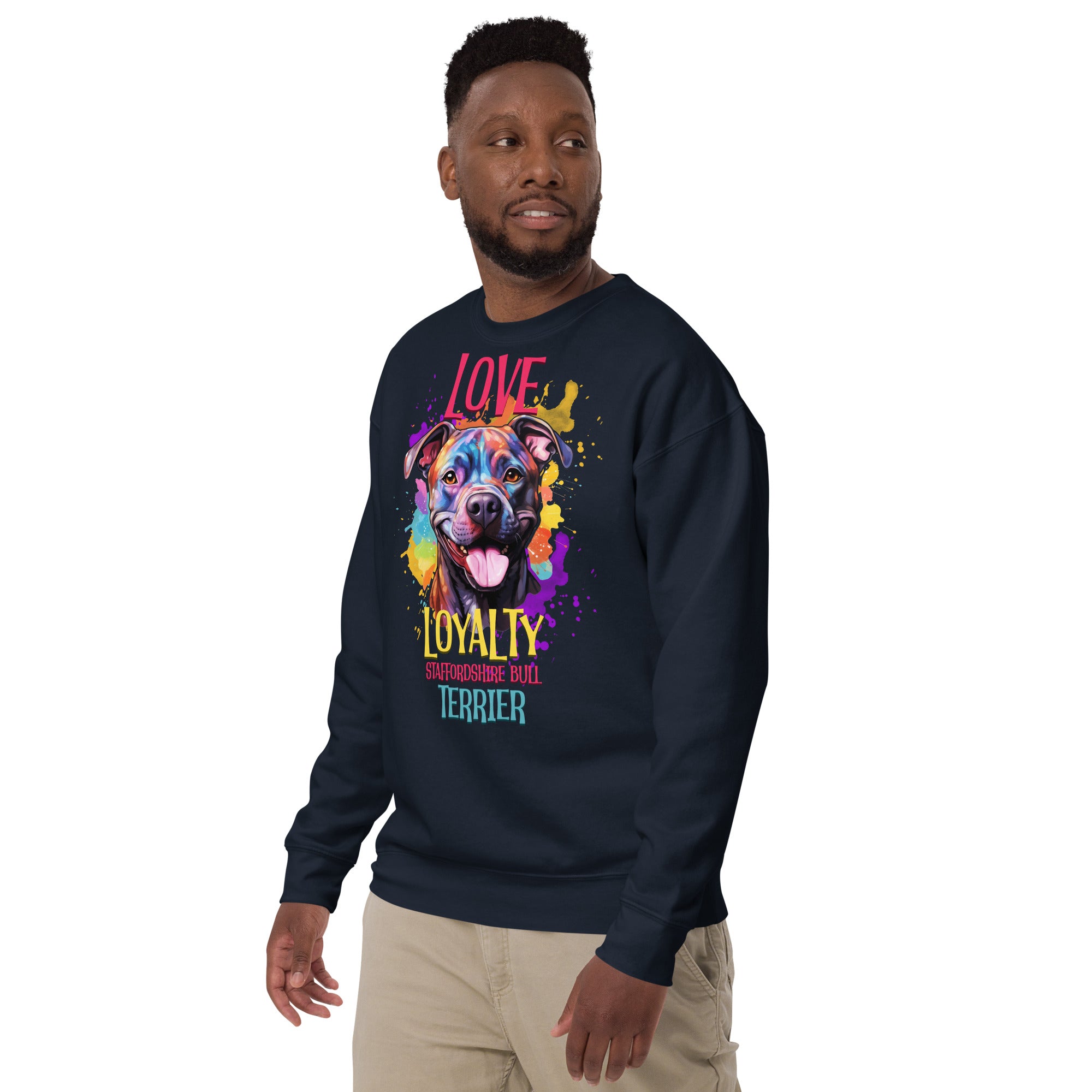 Staffordshire Bull Terrier Unisex Premium Sweatshirt