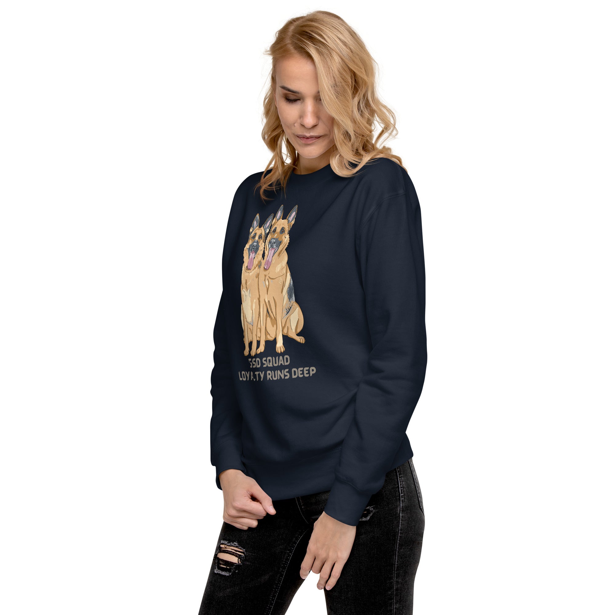 German Shephard Unisex Premium Sweatshirt