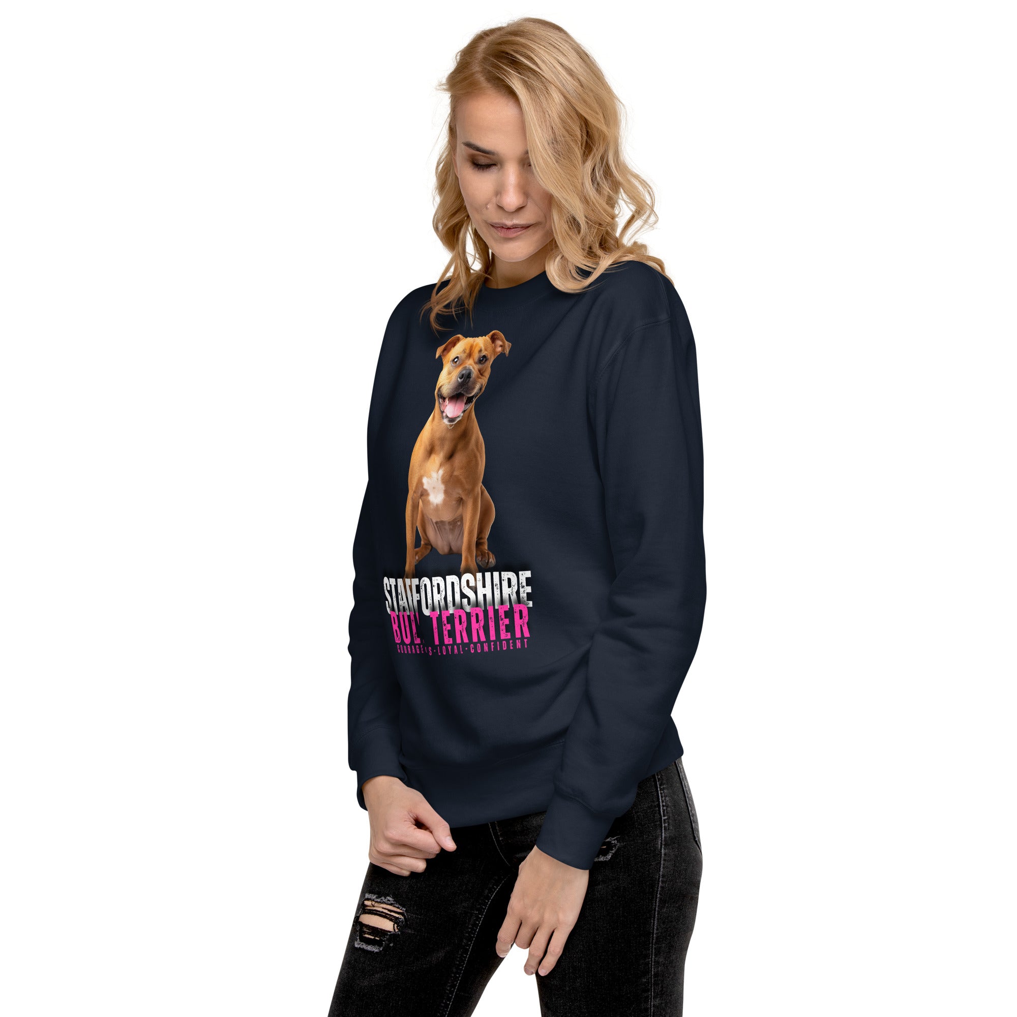 Staffordshire Bull Terrier Unisex Premium Sweatshirt