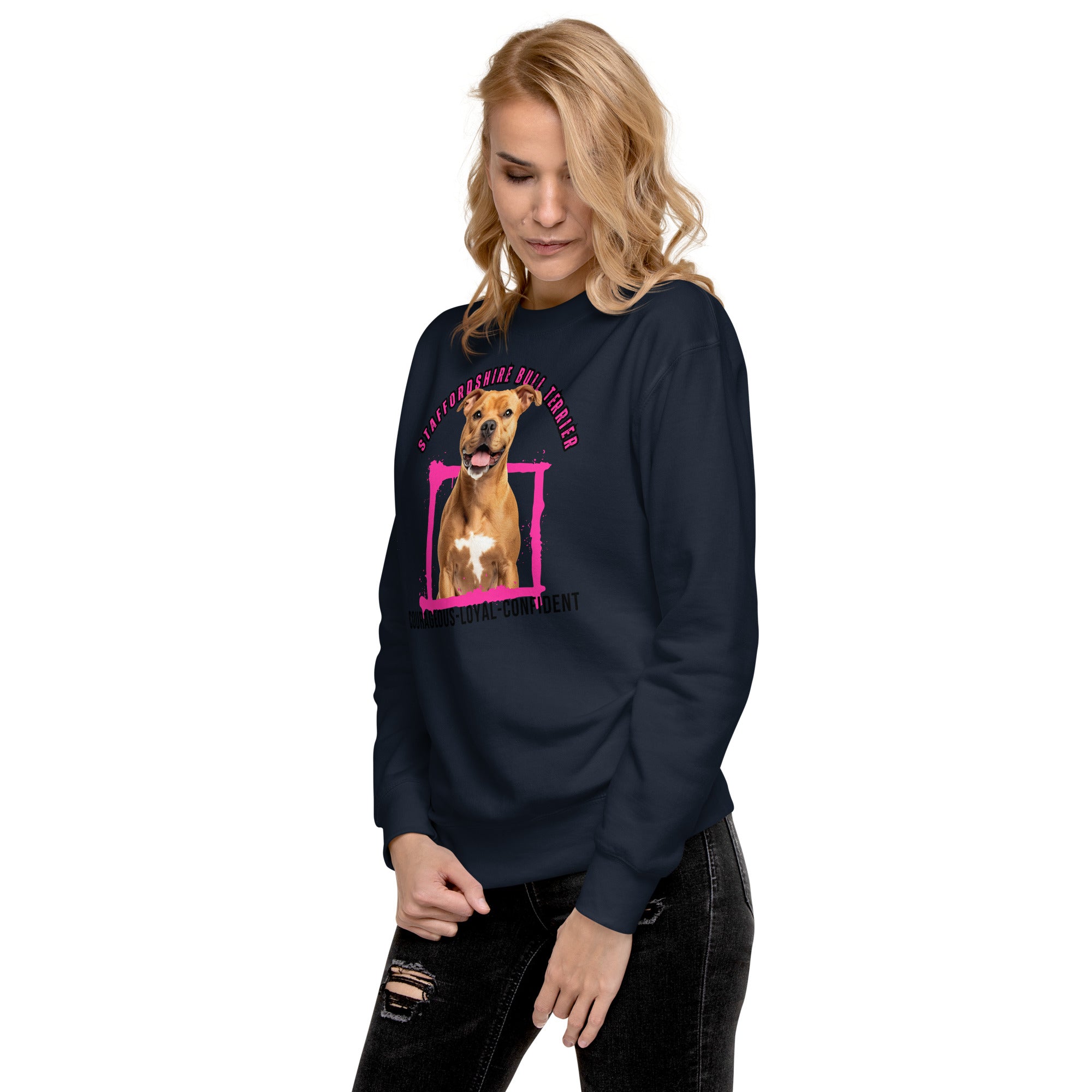 Staffordshire Bull Terrier Unisex Premium Sweatshirt