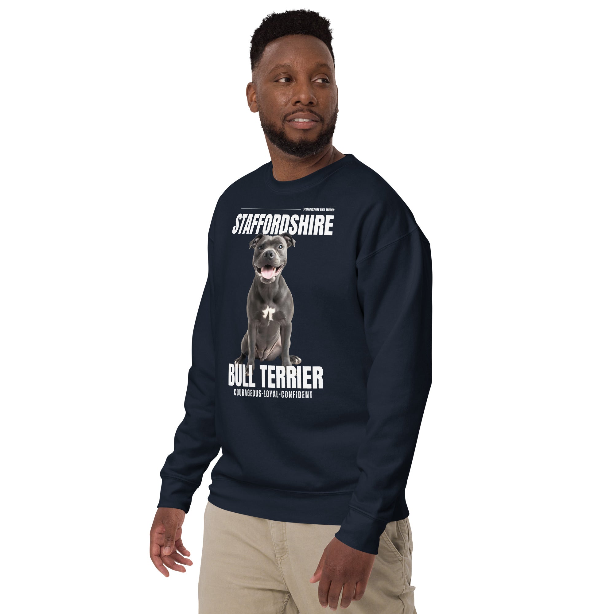 Staffordshire Bull Terrier Unisex Premium Sweatshirt