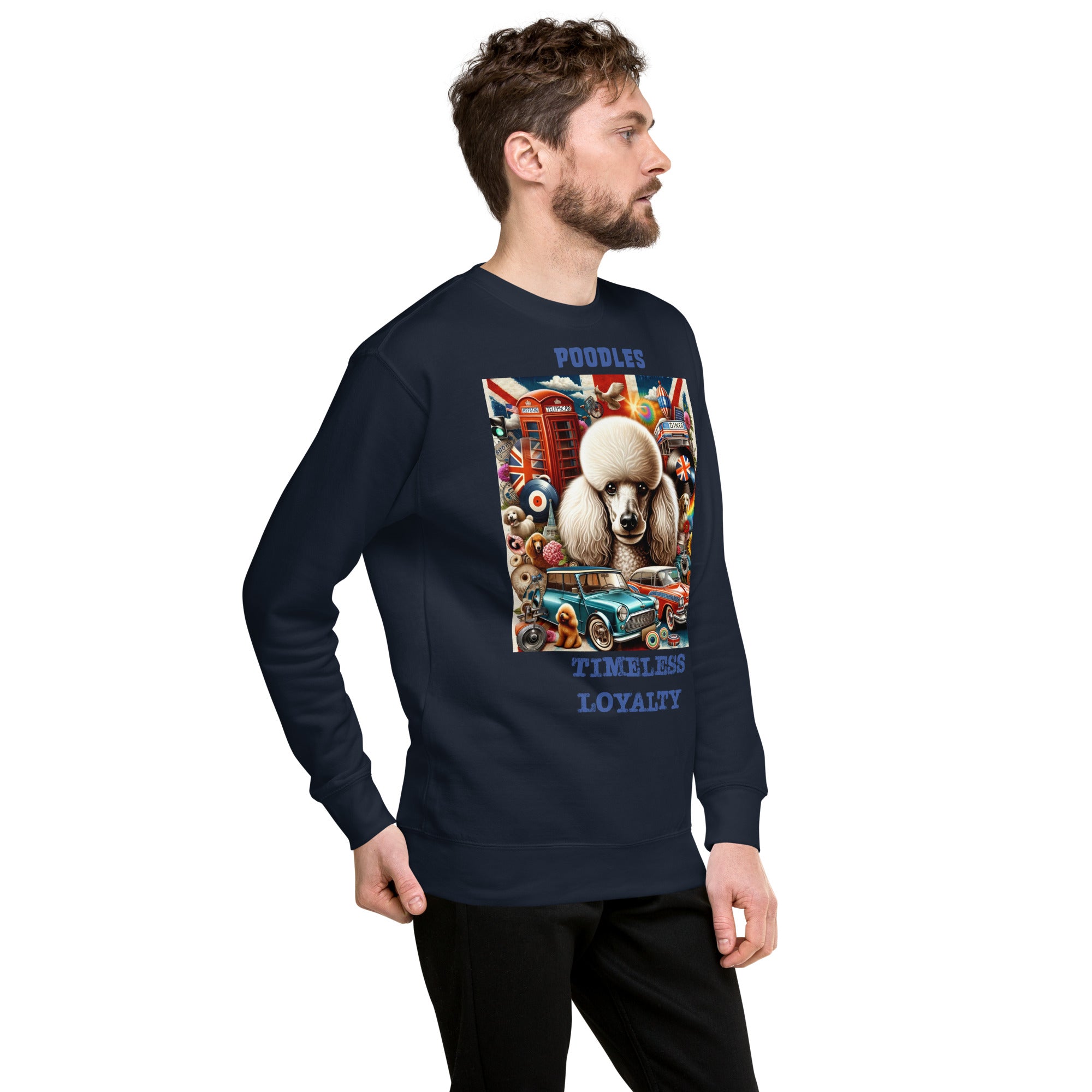 Poodle Unisex Premium Sweatshirt