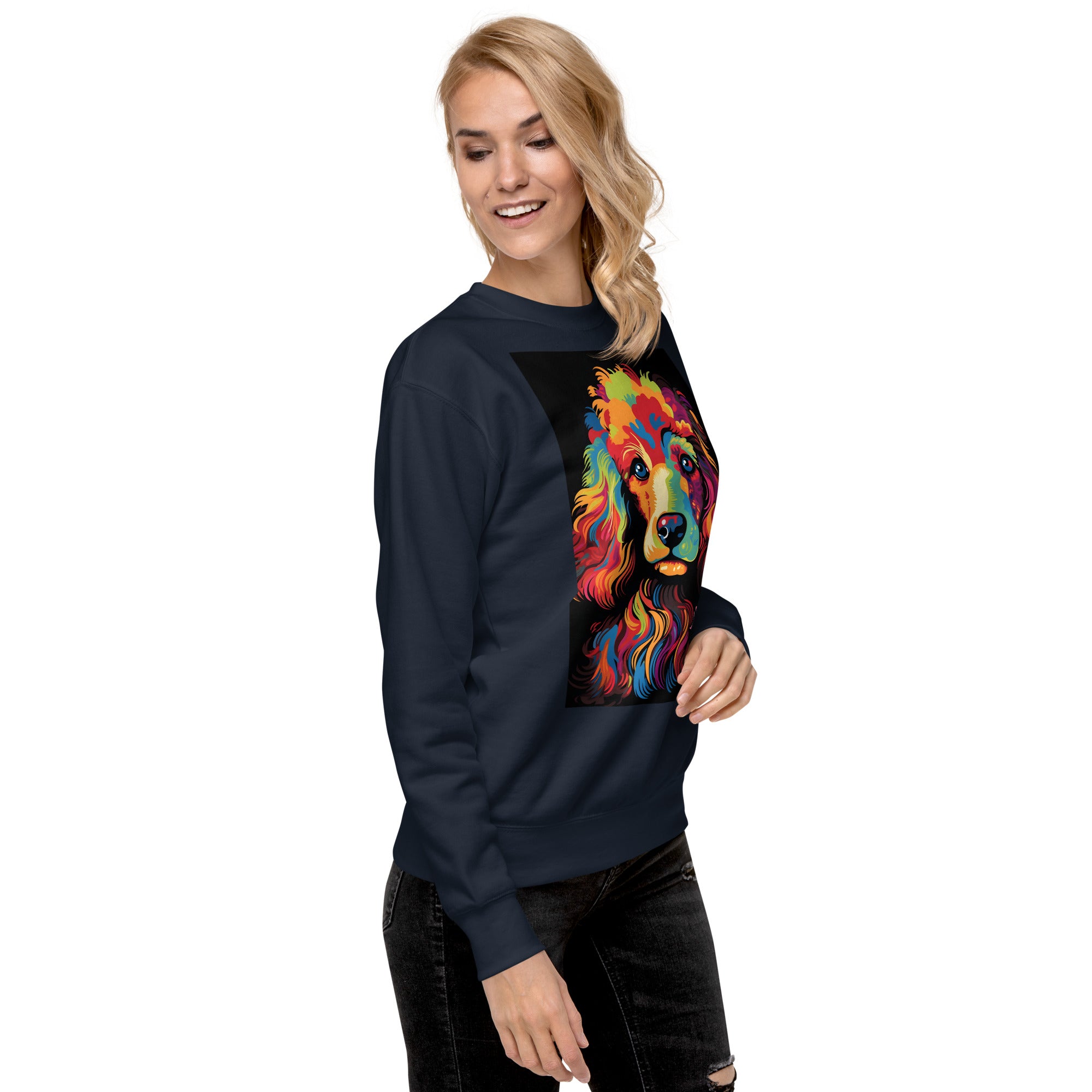 Poodle Unisex Premium Sweatshirt