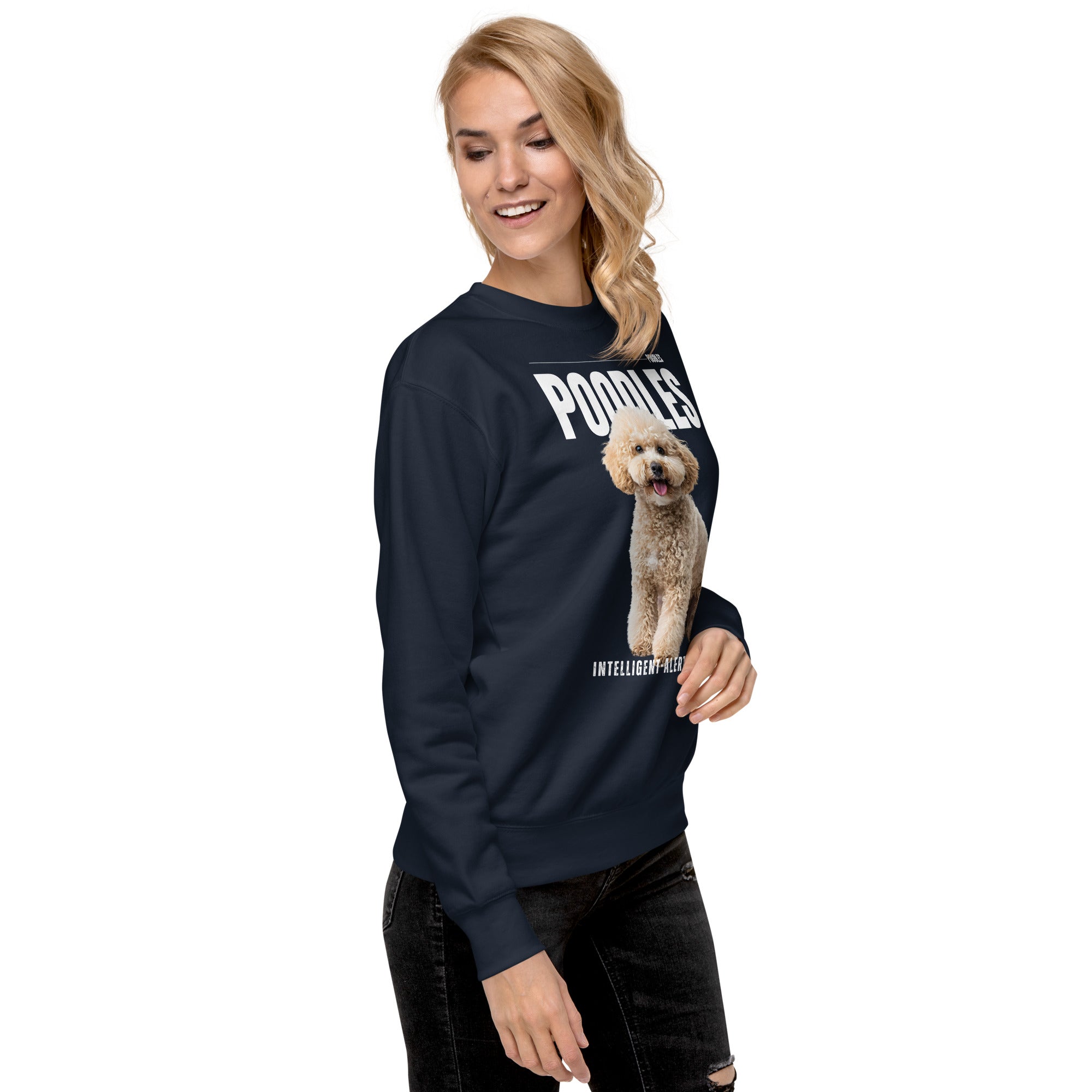 Poodle Unisex Premium Sweatshirt